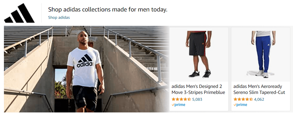Adidas1: Ad - Sponsored Brand