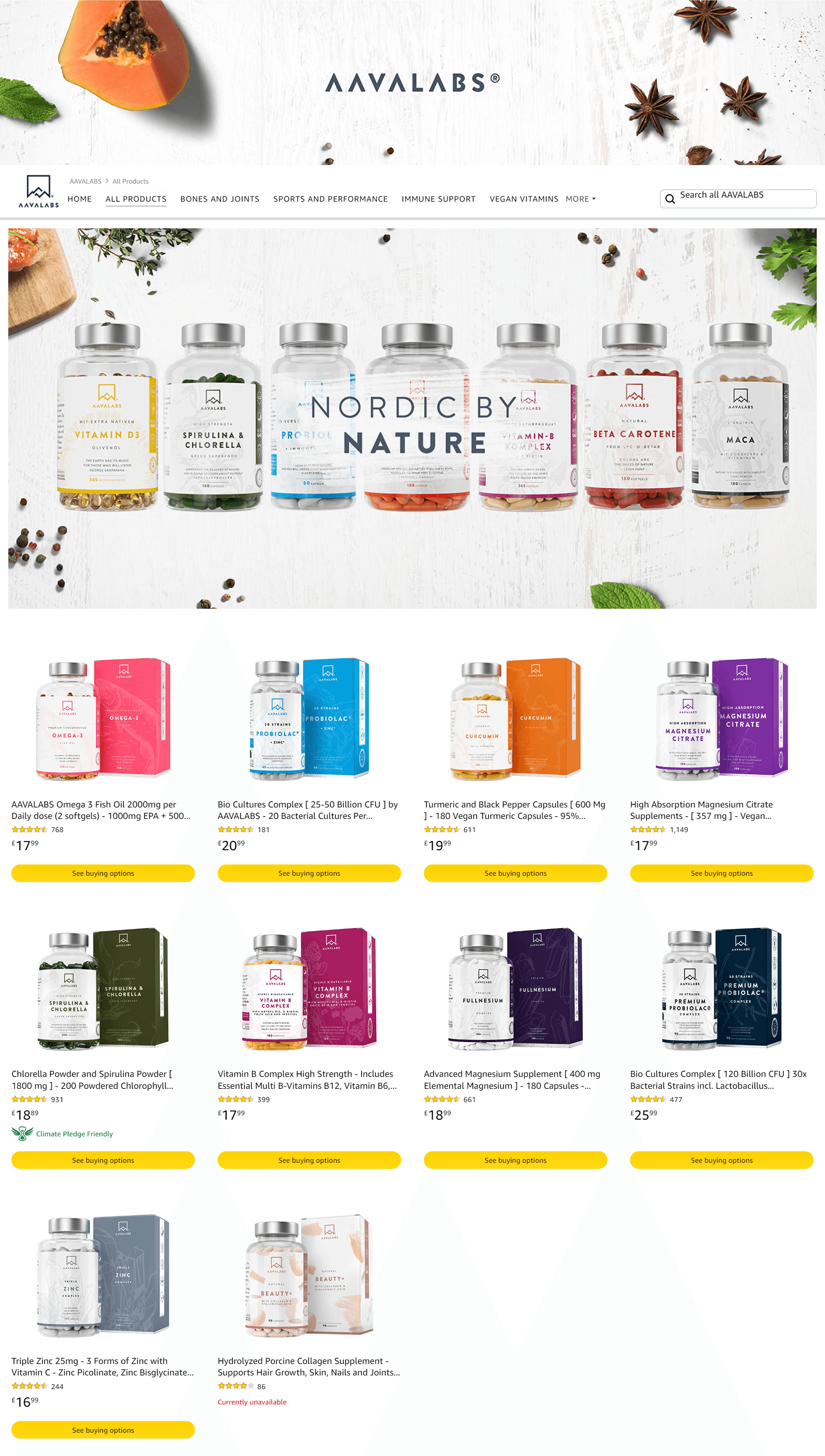 Amazon.co.uk AAVALABS All Products: Storefront
