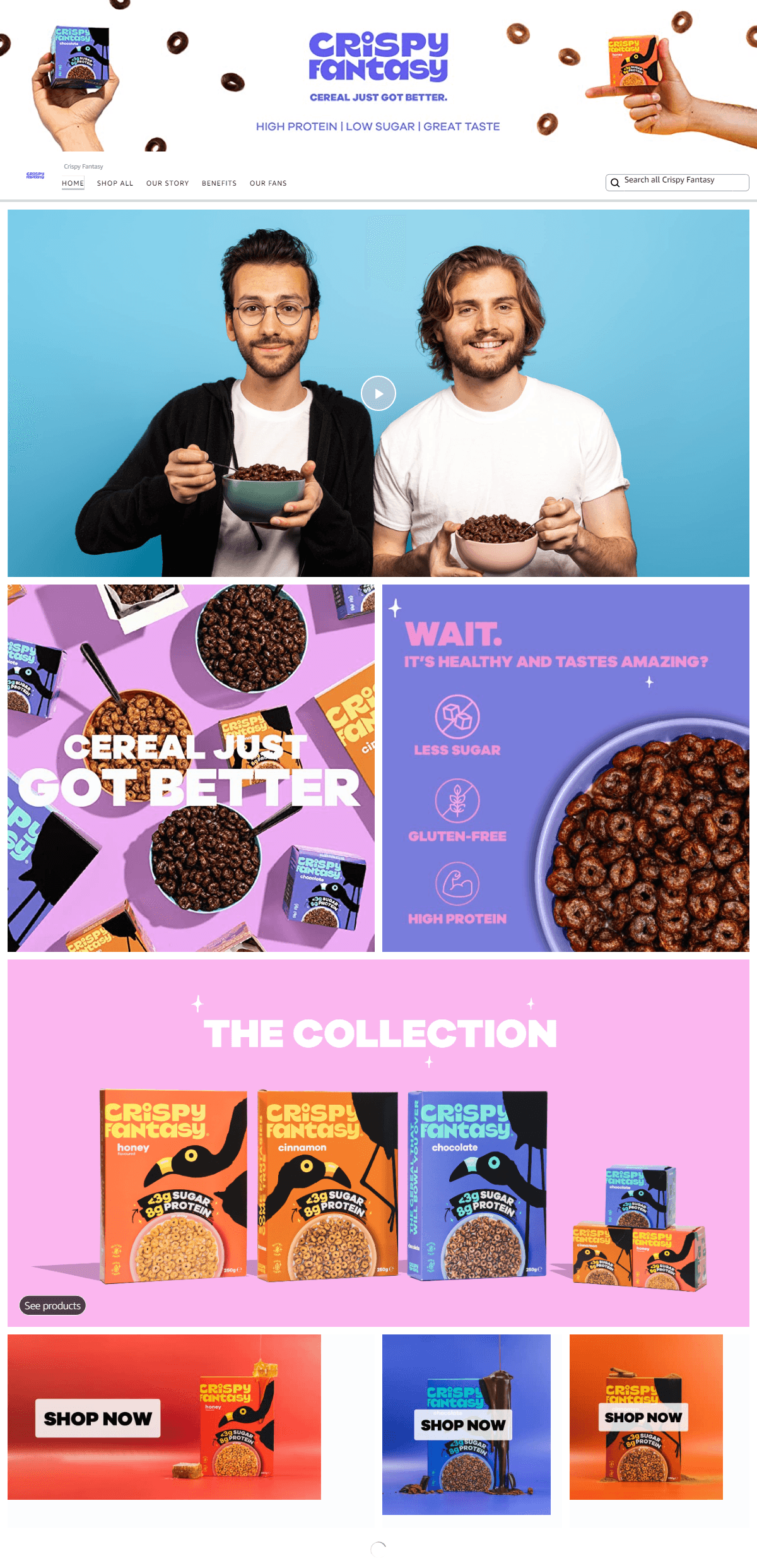 Amazon.co.uk  Crispy Fantasy: Storefront