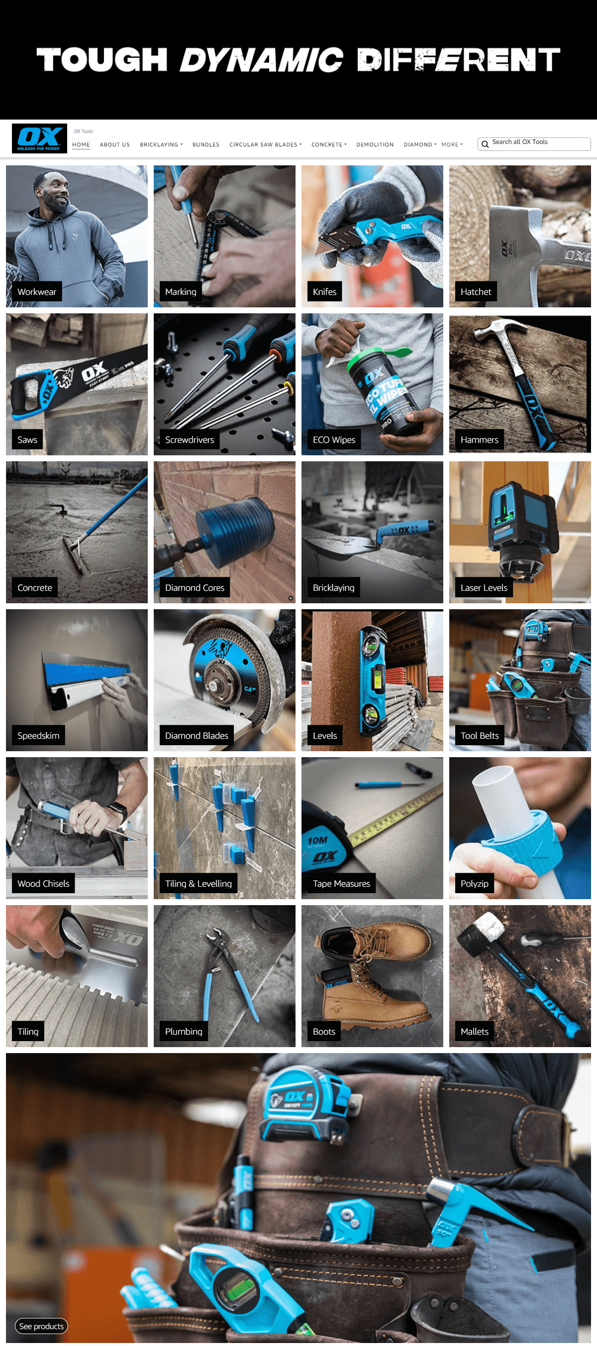 Amazon.co.uk  OX Tools: Storefront
