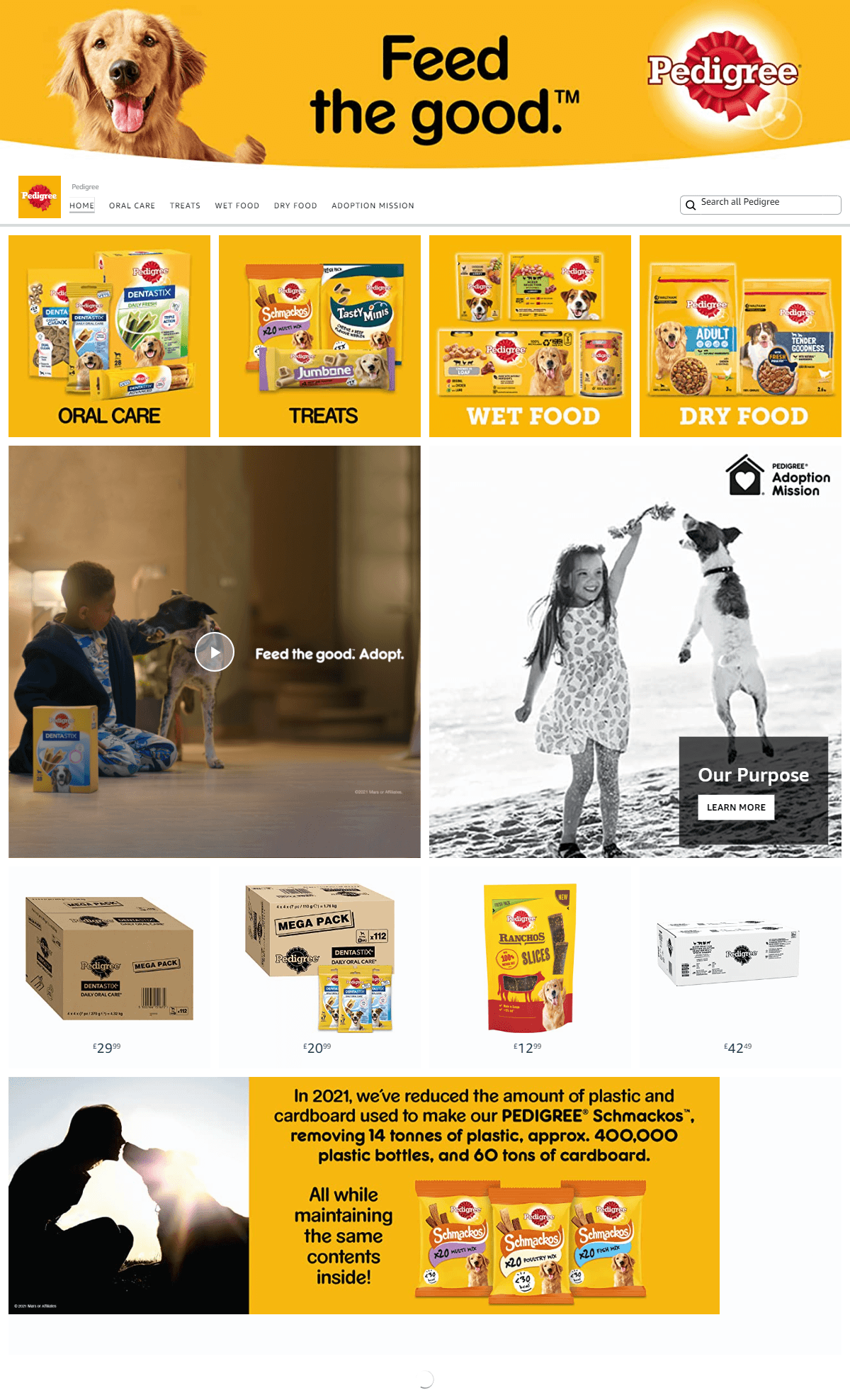 Amazon.co.uk  Pedigree: Storefront