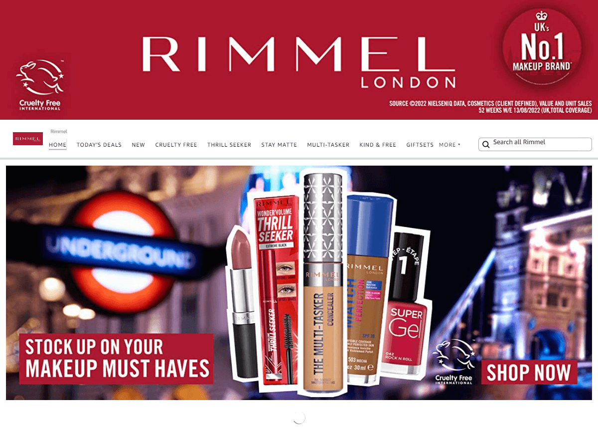Amazon.co.uk  Rimmel: Storefront
