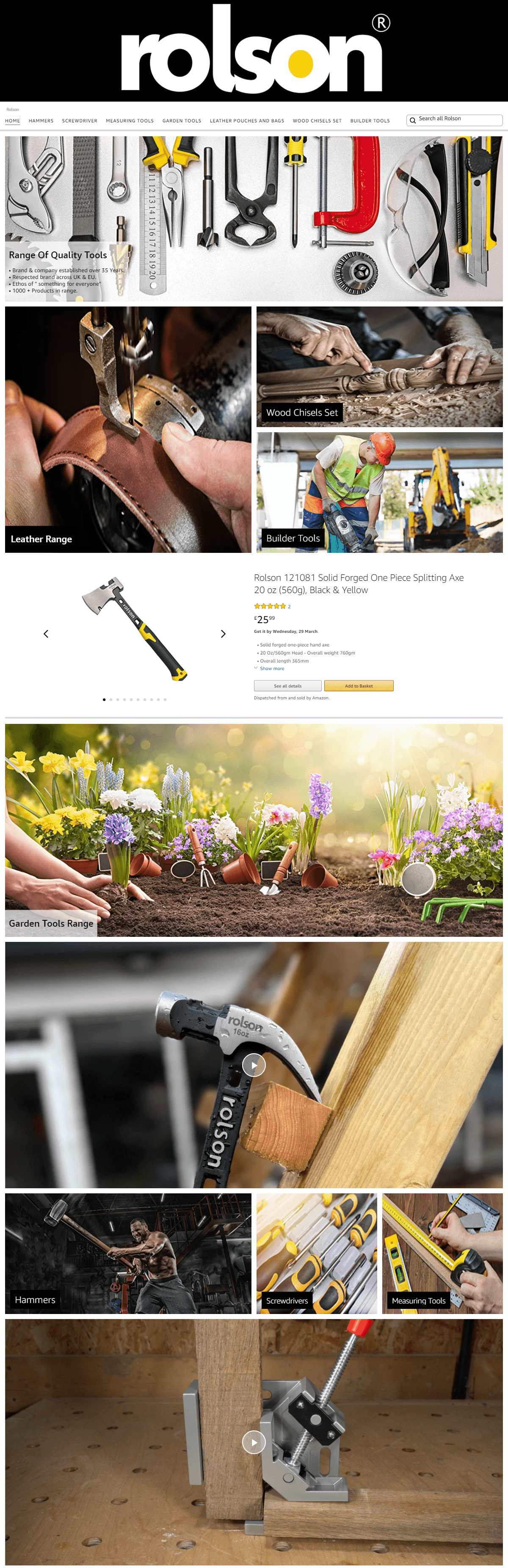 Amazon.co.uk  Rolson: Storefront