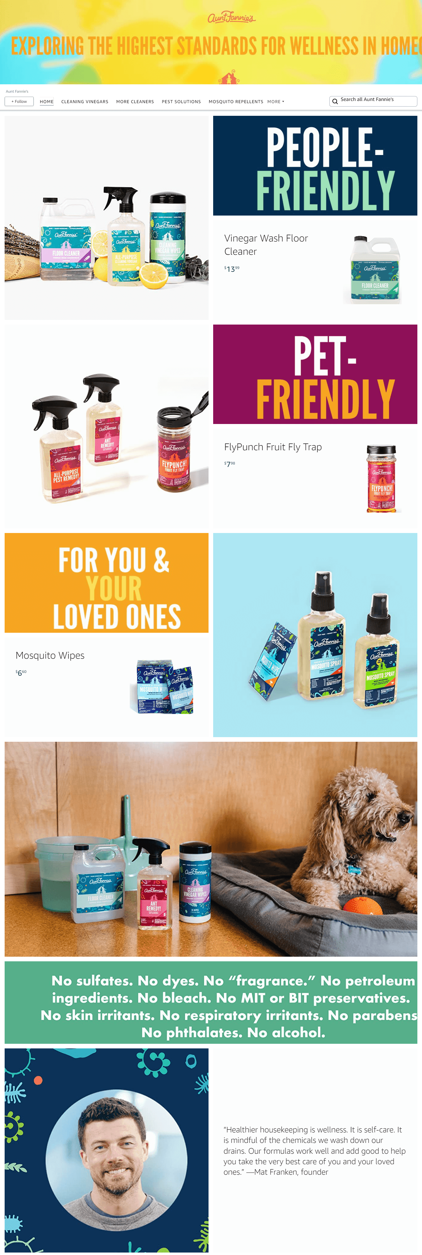 Amazon.com  Aunt Fannie s: Storefront