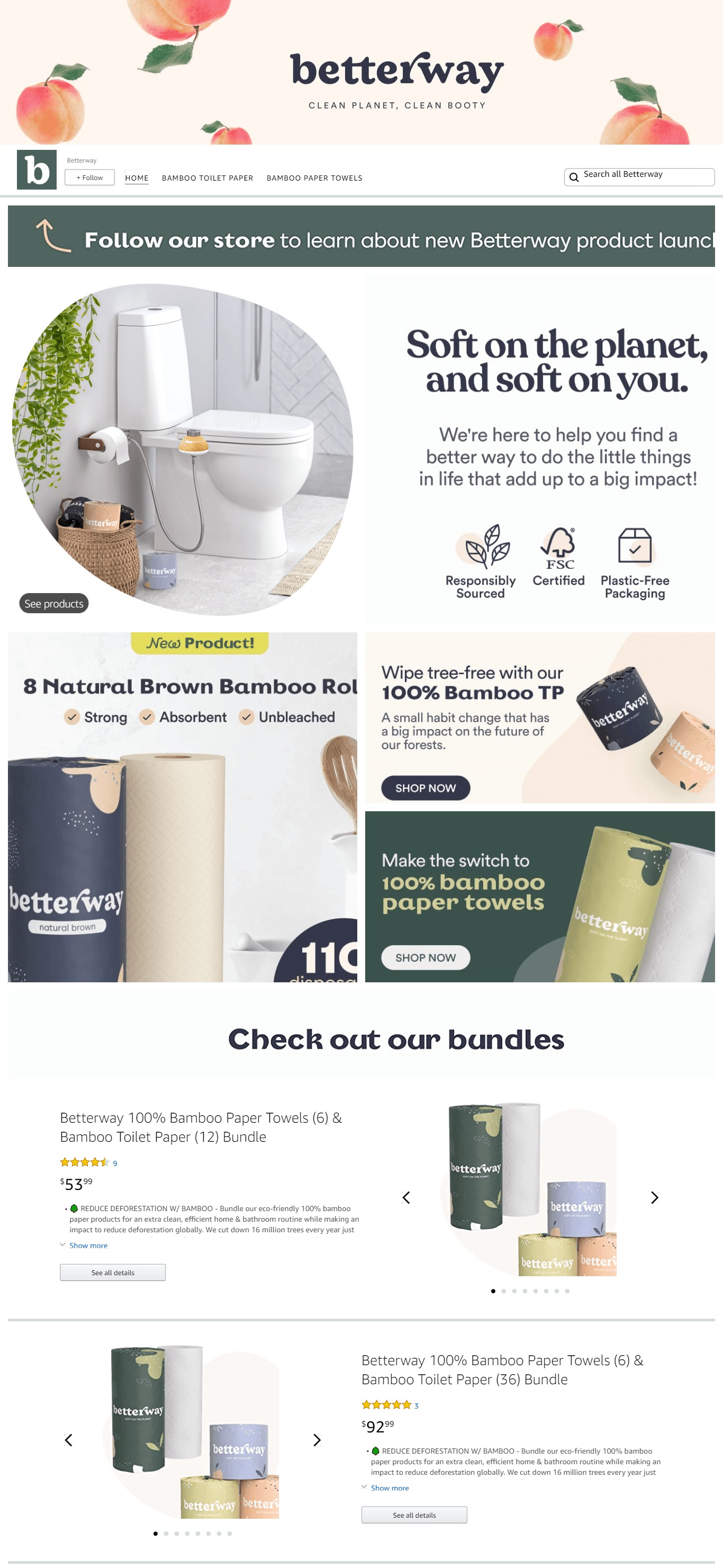 Amazon.com  Betterway: Storefront
