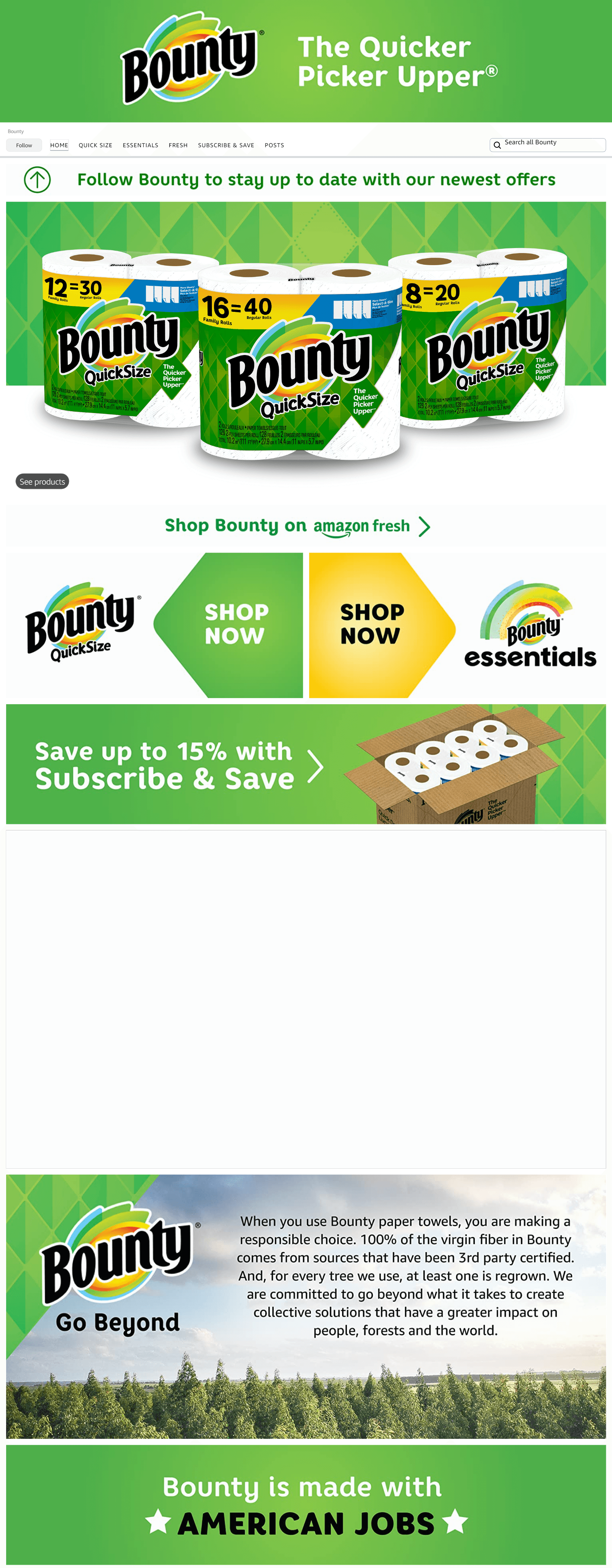 Amazon.com  Bounty: Storefront