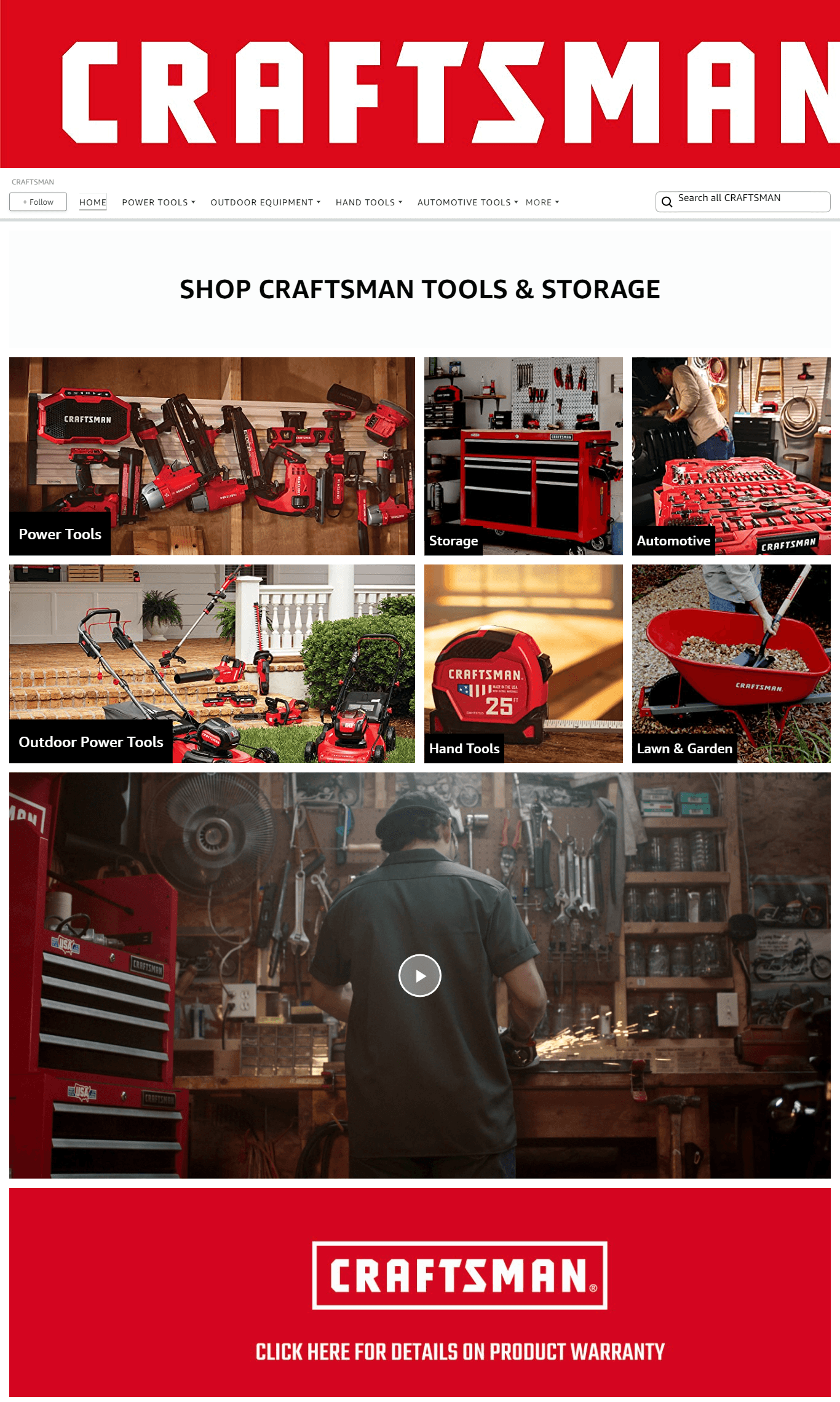 Amazon.com  CRAFTSMAN: Storefront