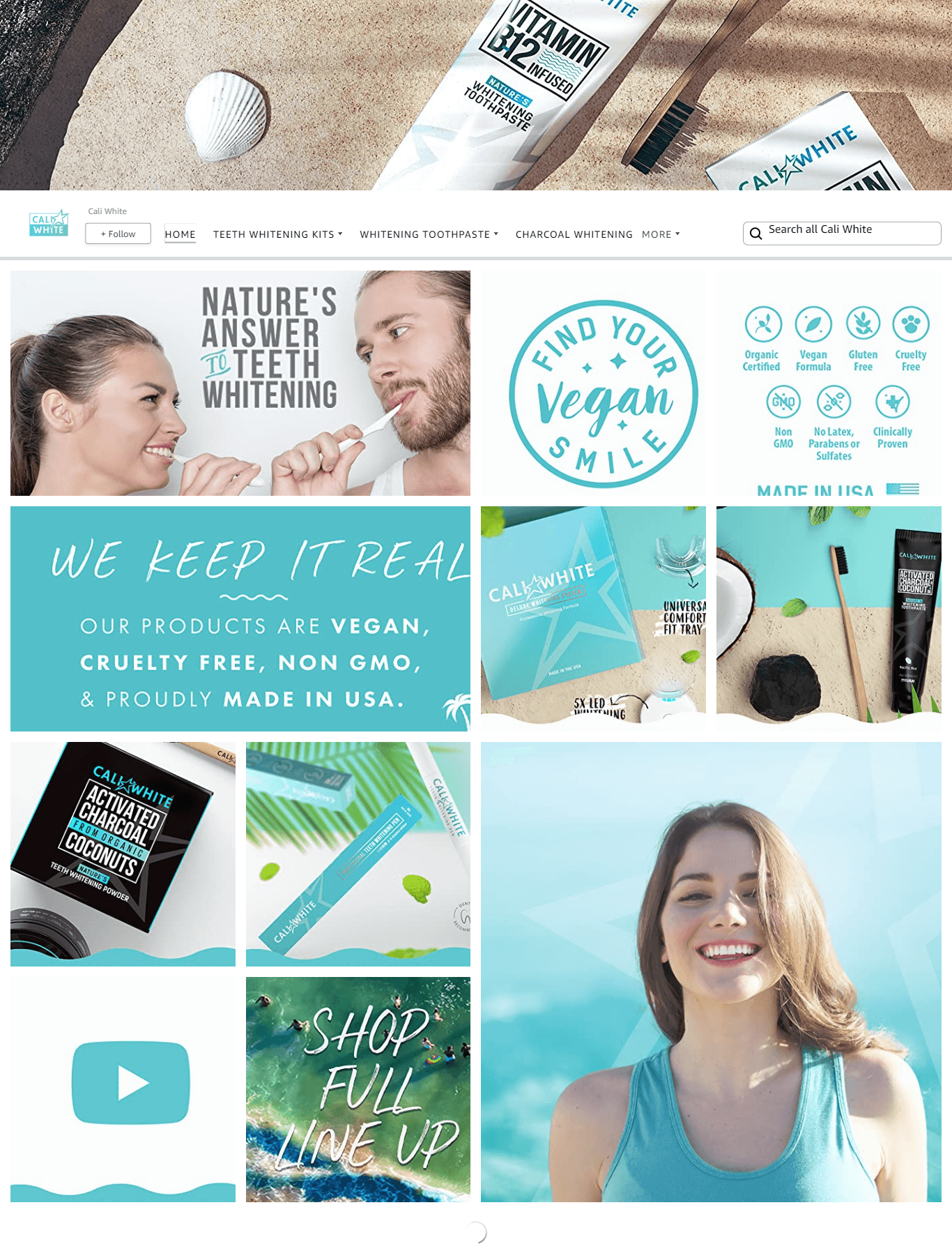 Amazon.com  Cali White: Storefront