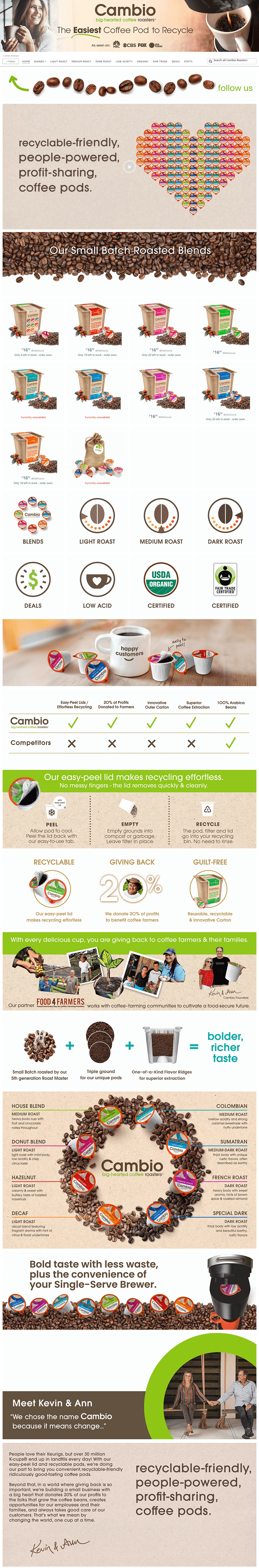 Amazon.com  Cambio Roasters: Storefront