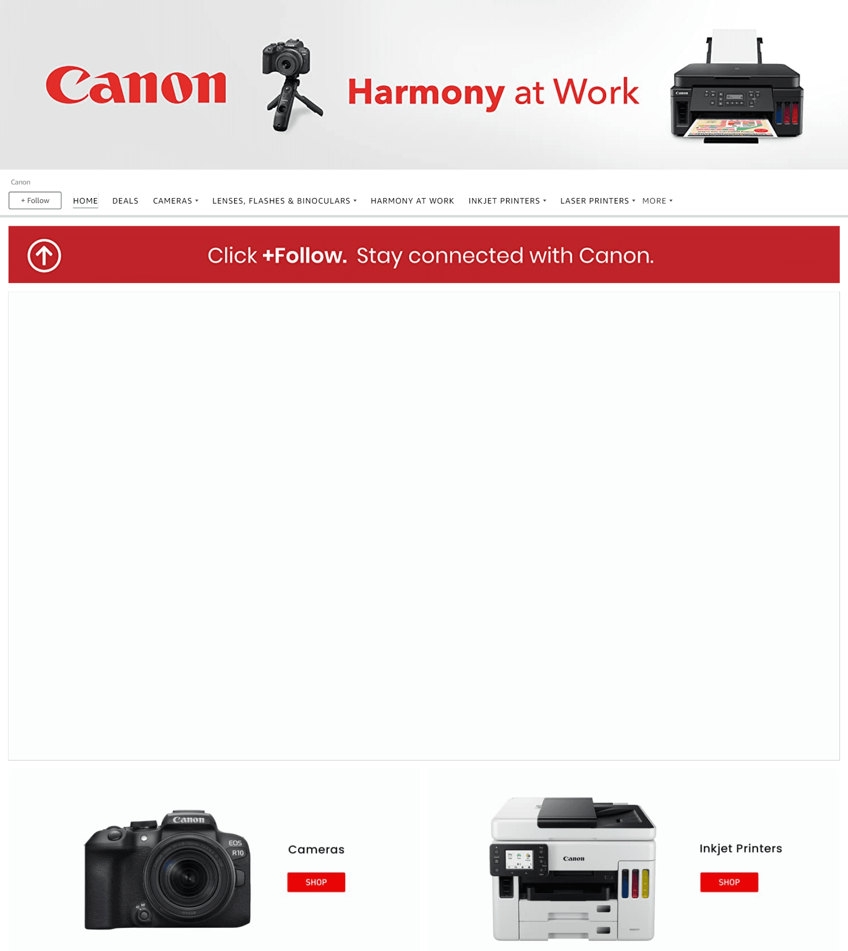 Amazon.com  Canon: Storefront - Follow