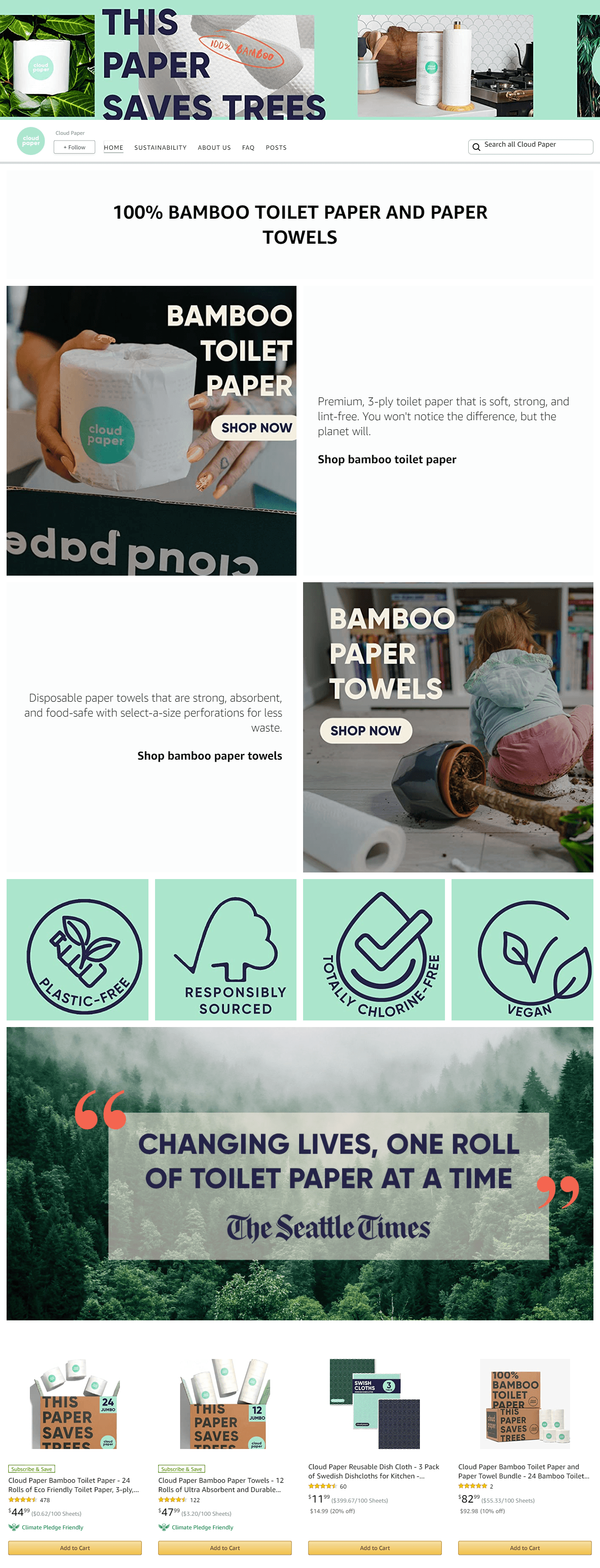 Amazon.com  Cloud Paper: Storefront