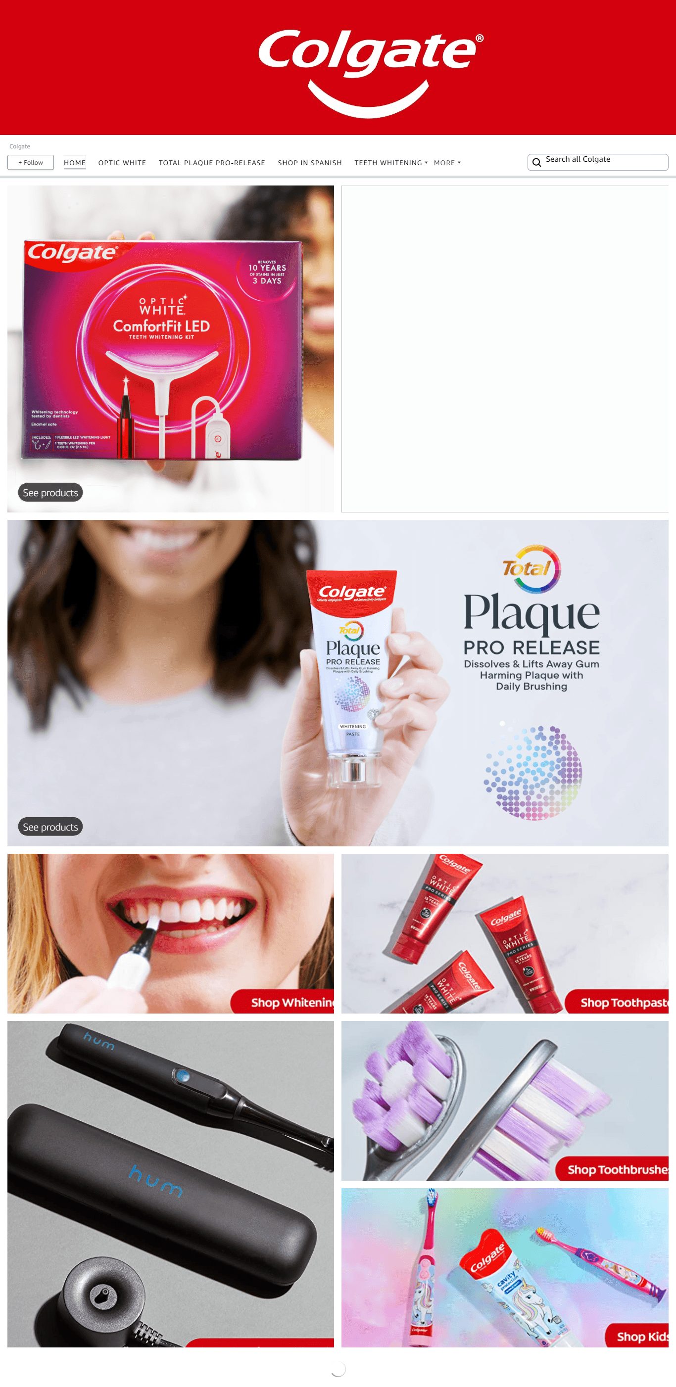 Amazon.com  Colgate: Storefront