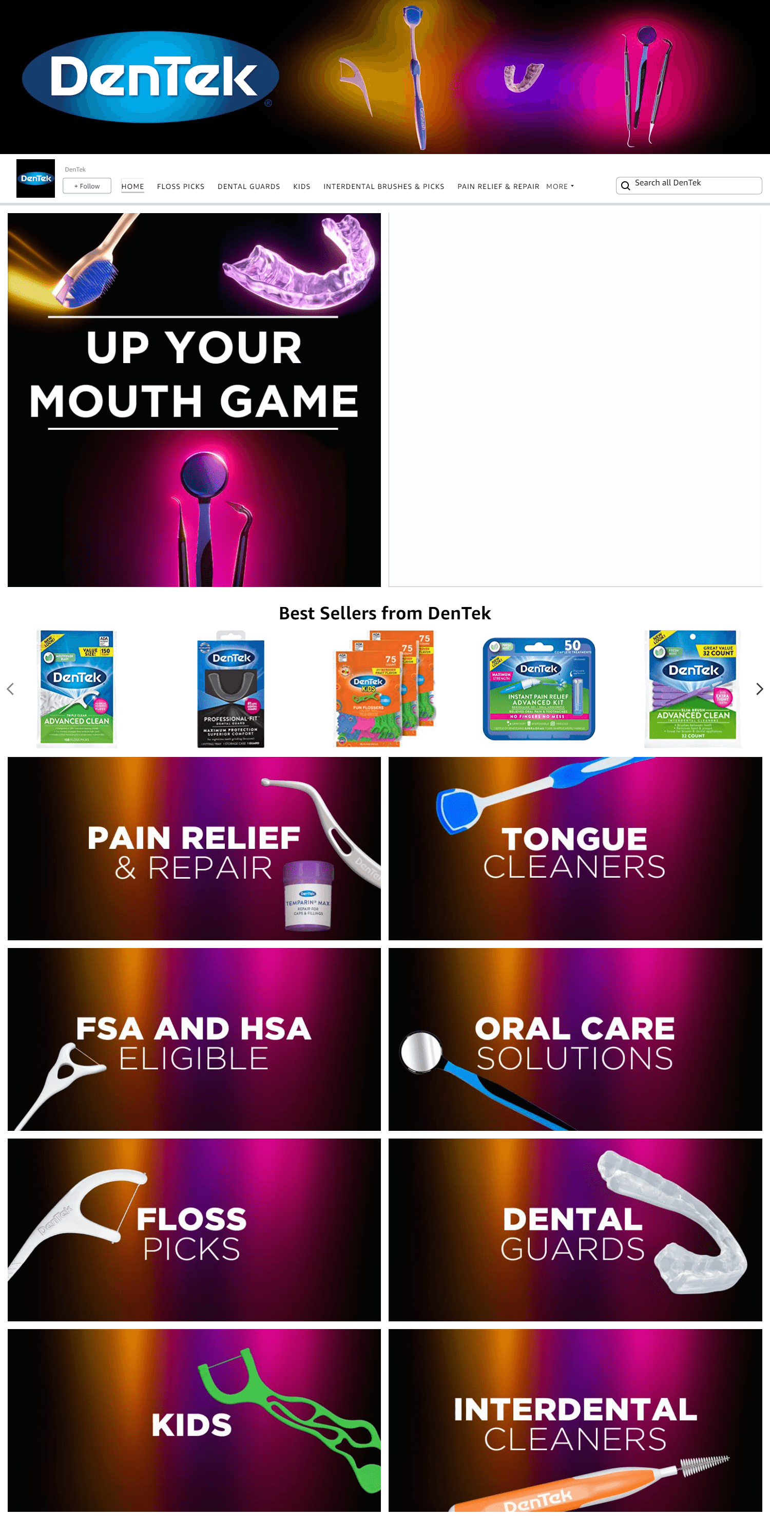 Amazon.com  DenTek: Storefront