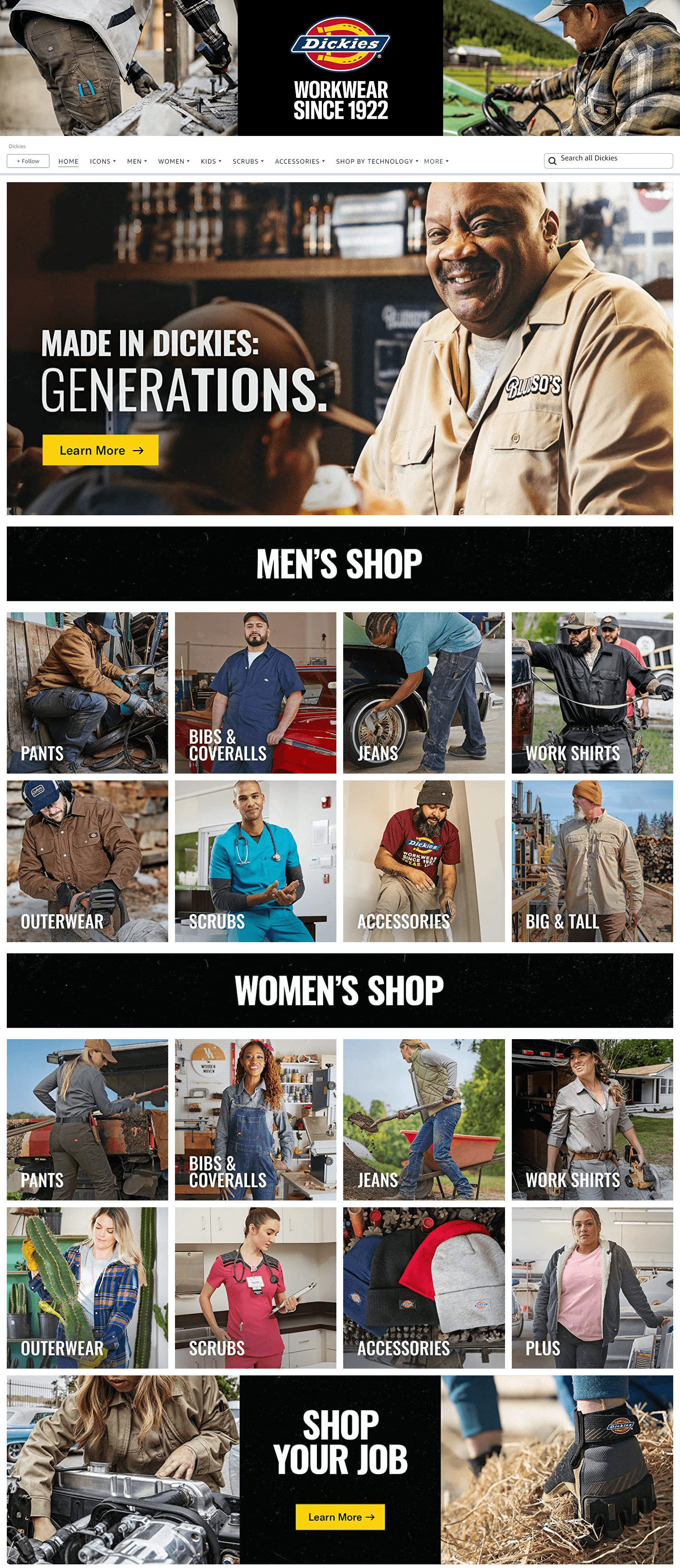 Amazon.com  Dickies: Storefront