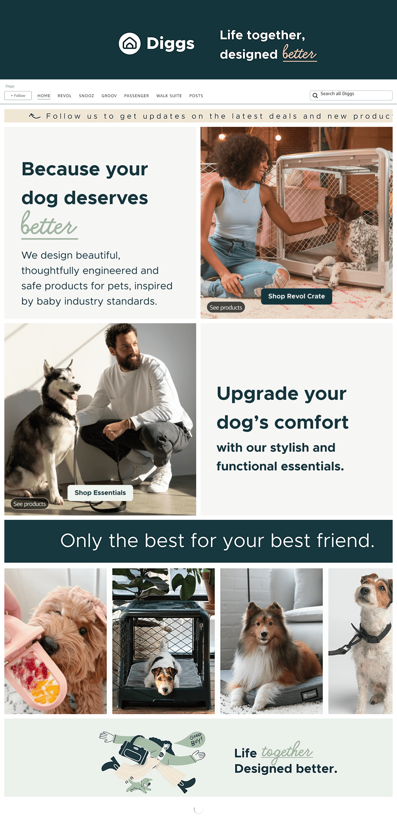 Amazon.com  Diggs: Storefront
