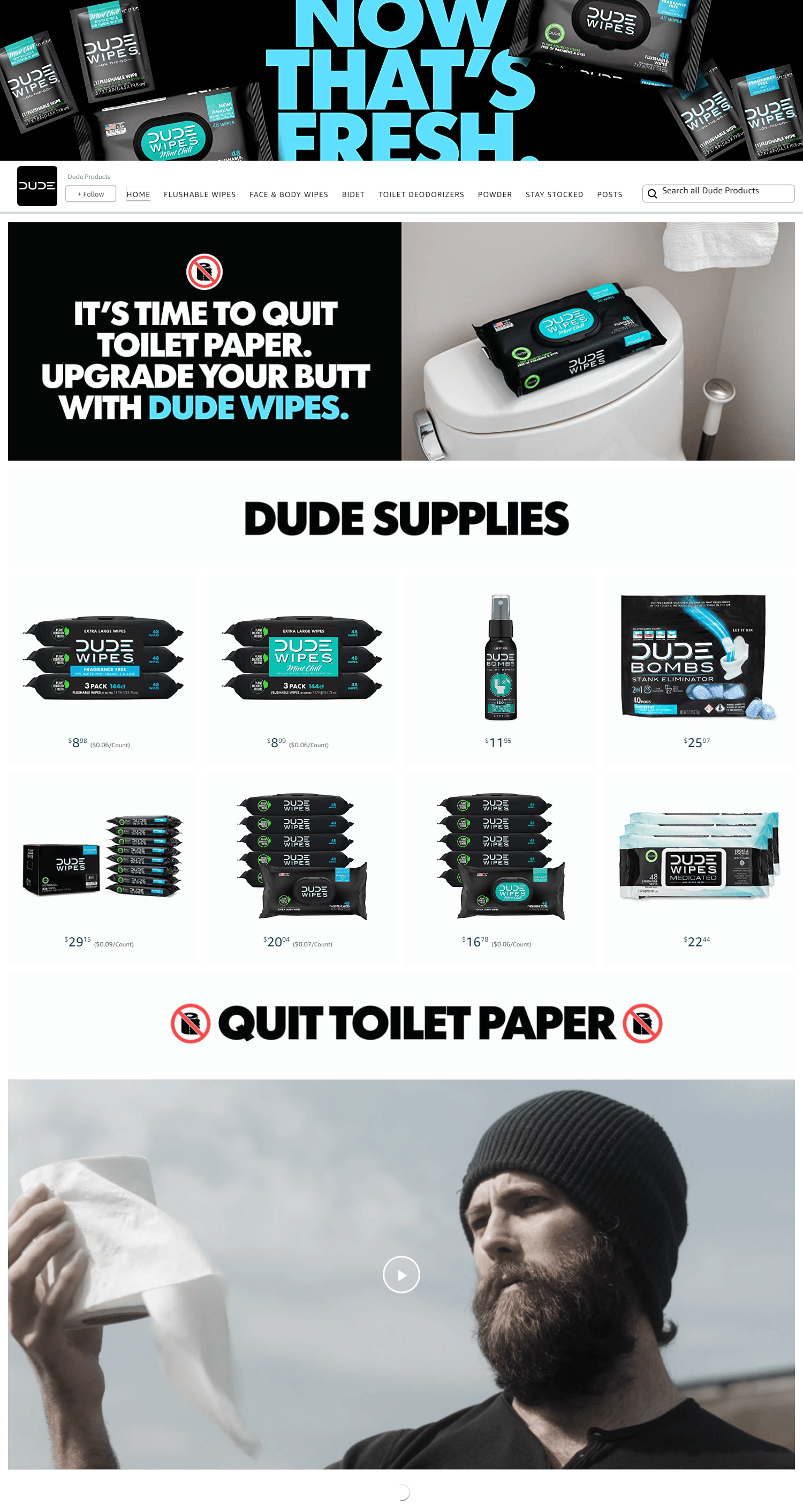 Amazon.com  Dude Products: Storefront