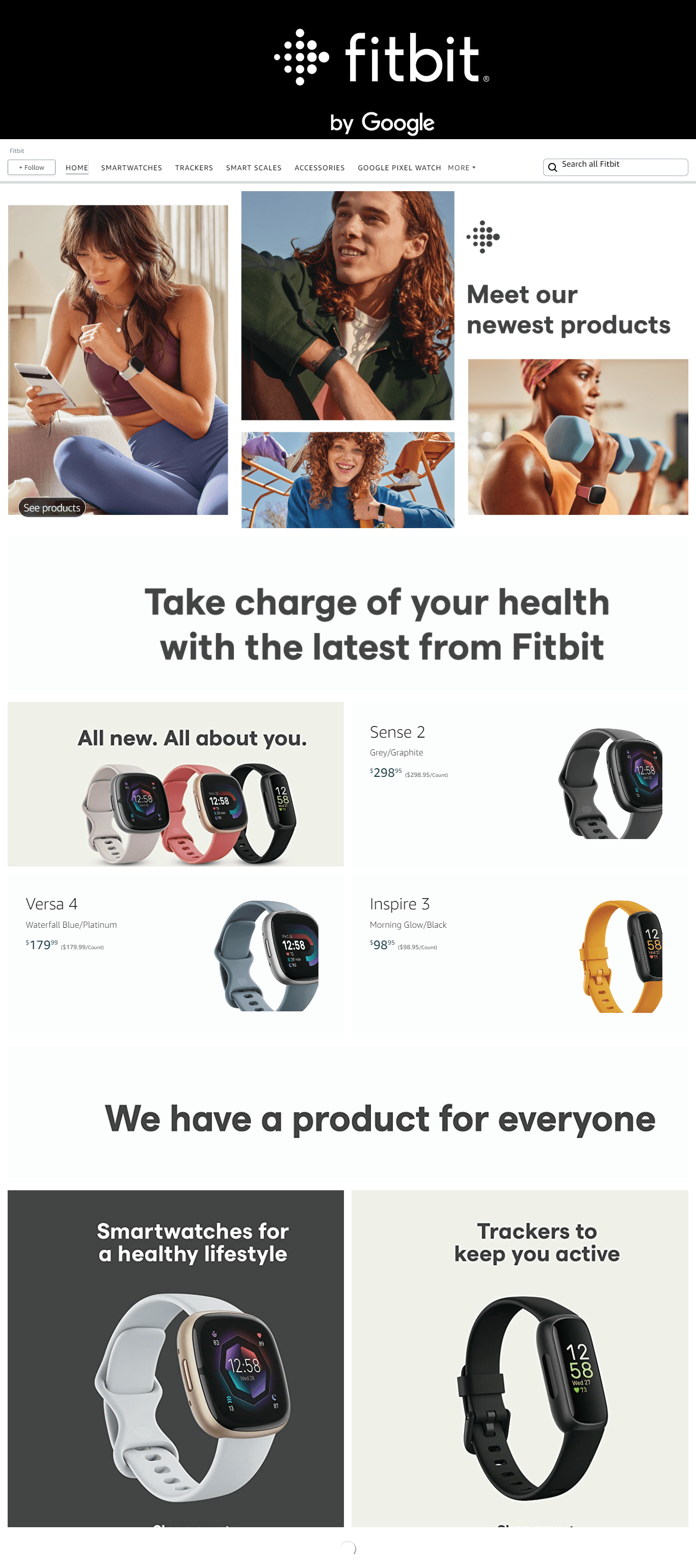 Amazon.com  Fitbit: Storefront