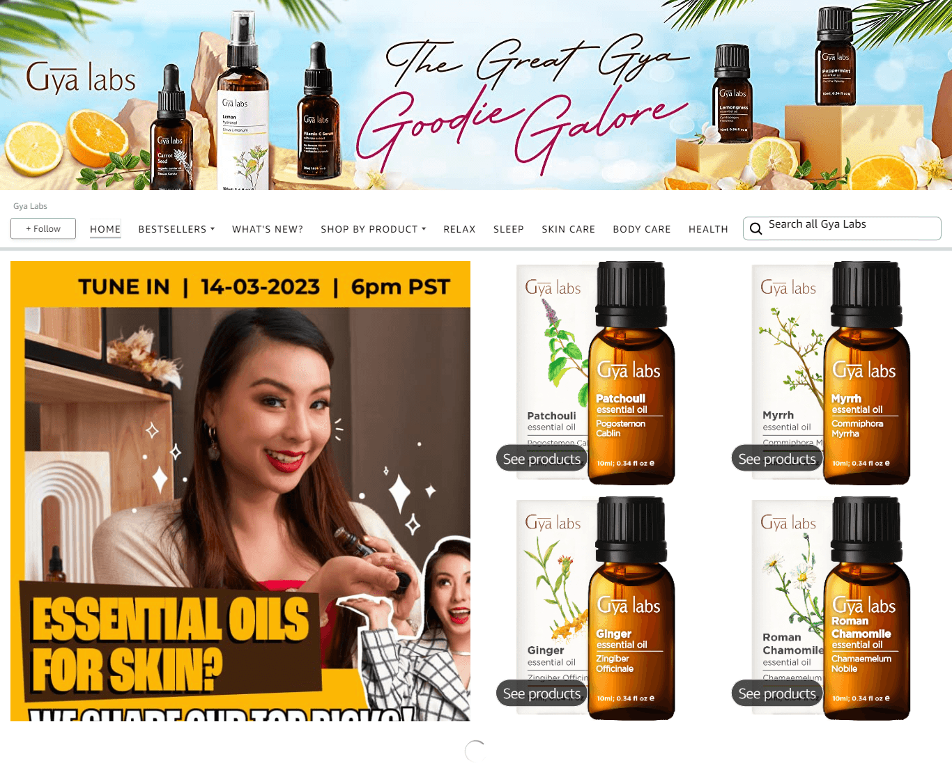Amazon.com  Gya Labs: Storefront