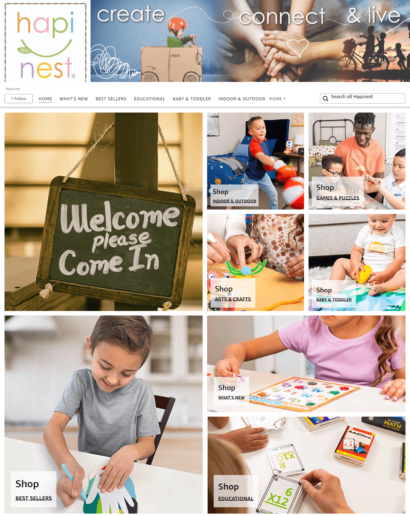 Amazon.com  Hapinest: Storefront