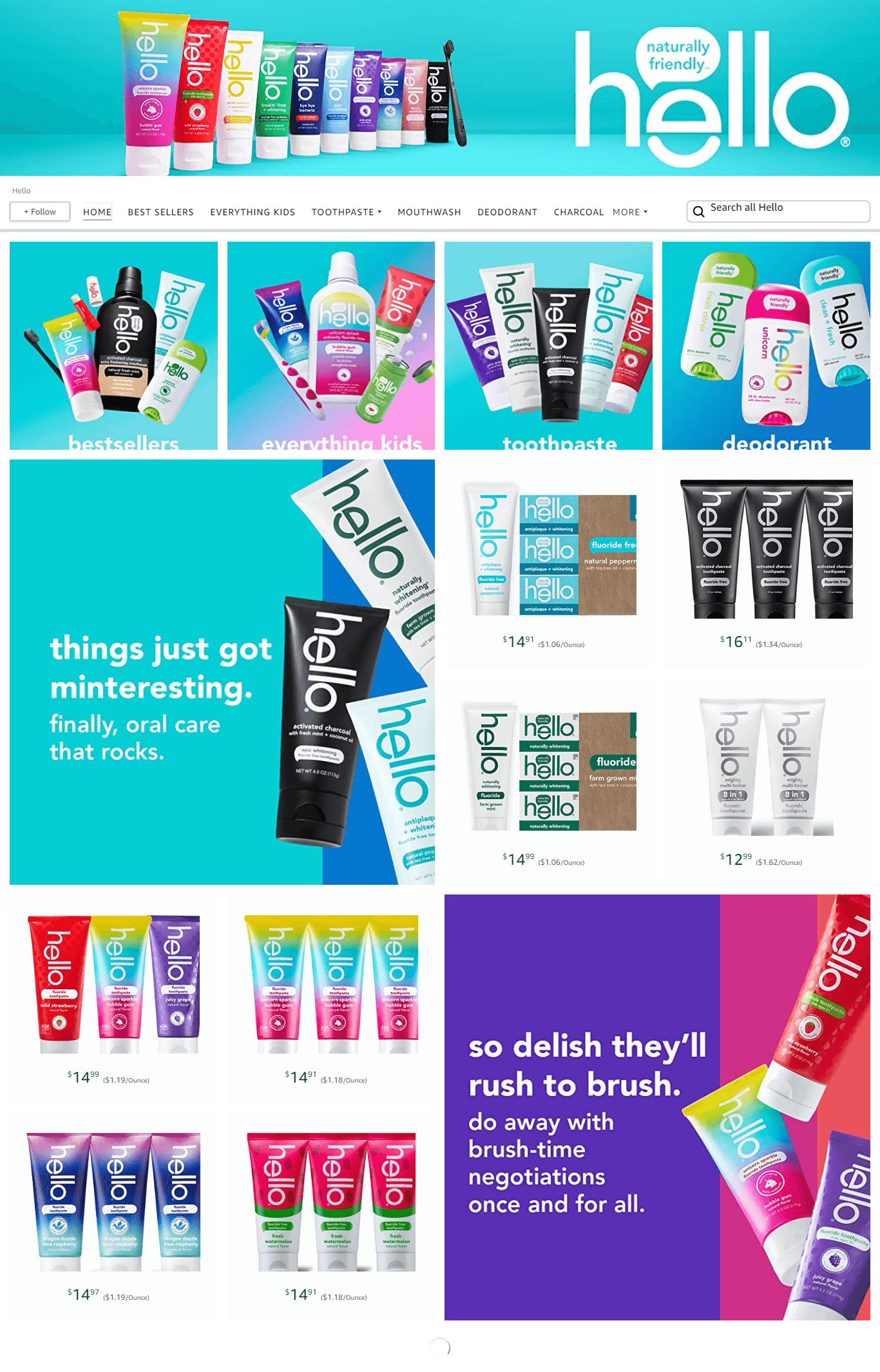 Amazon.com  Hello: Storefront
