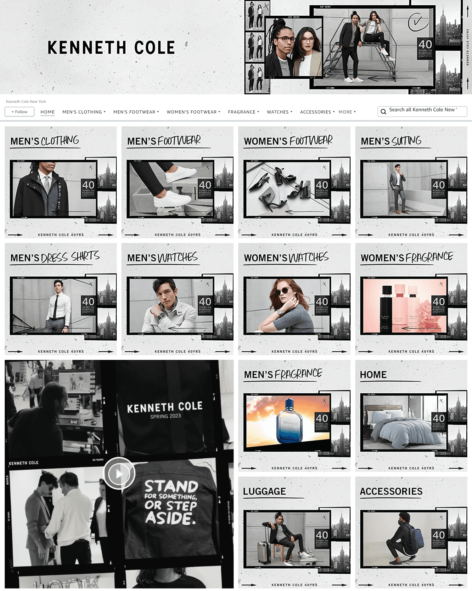 Amazon.com  Kenneth Cole New York: Storefront