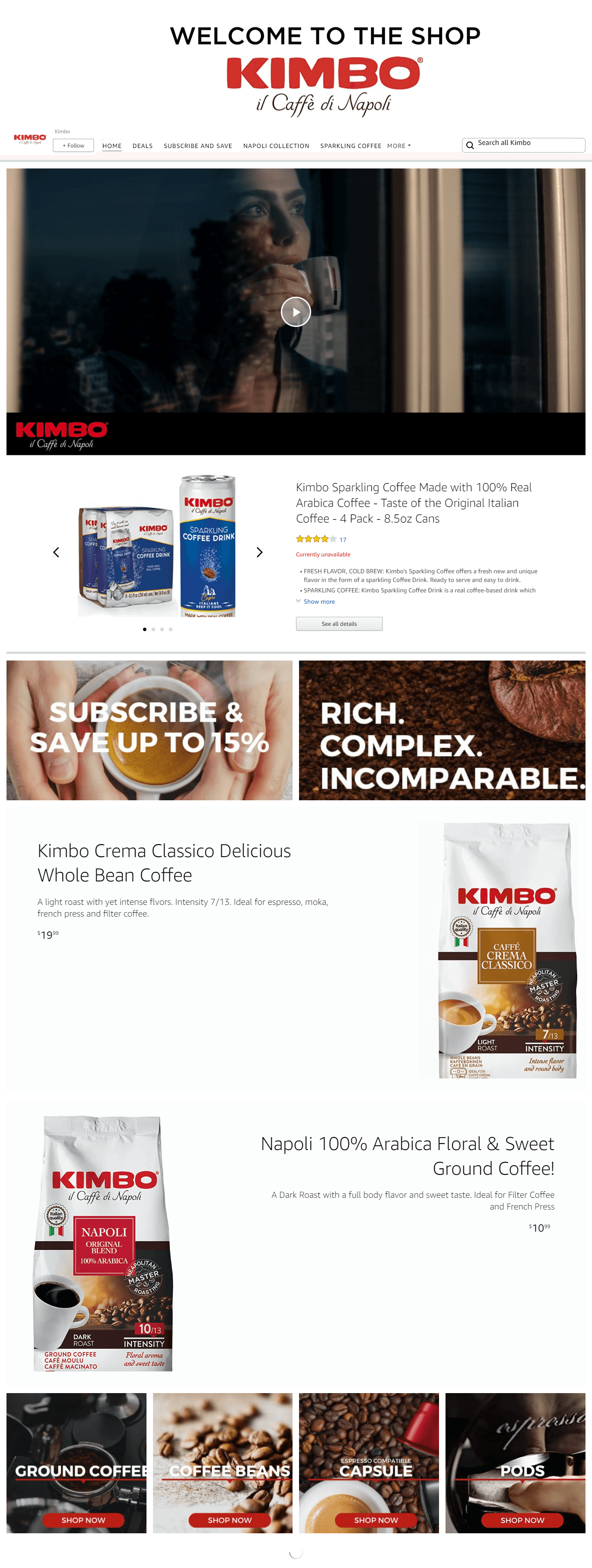 Amazon.com  Kimbo: Storefront