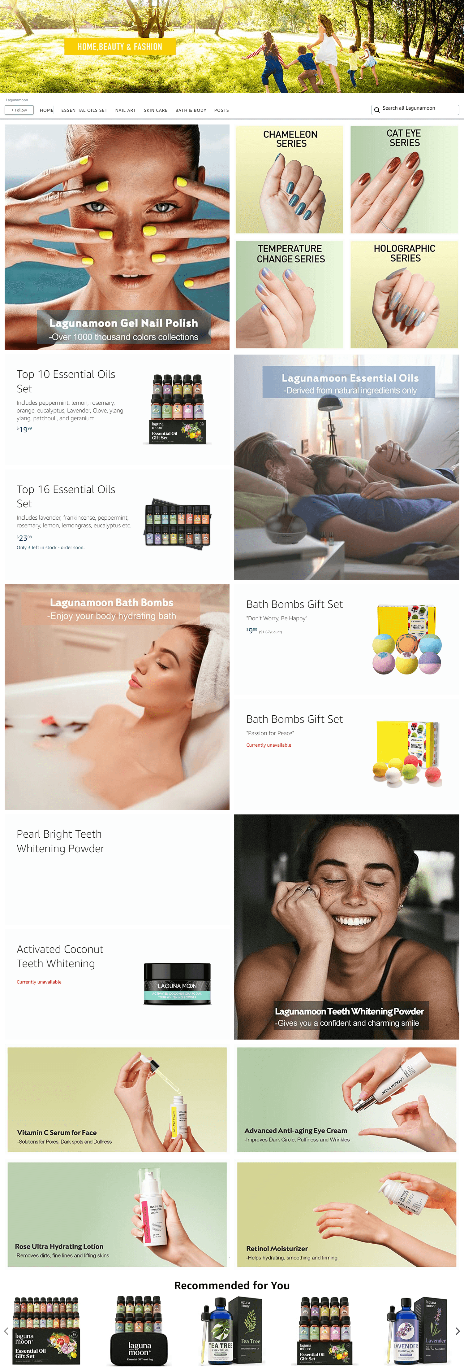 Amazon.com  Lagunamoon: Storefront