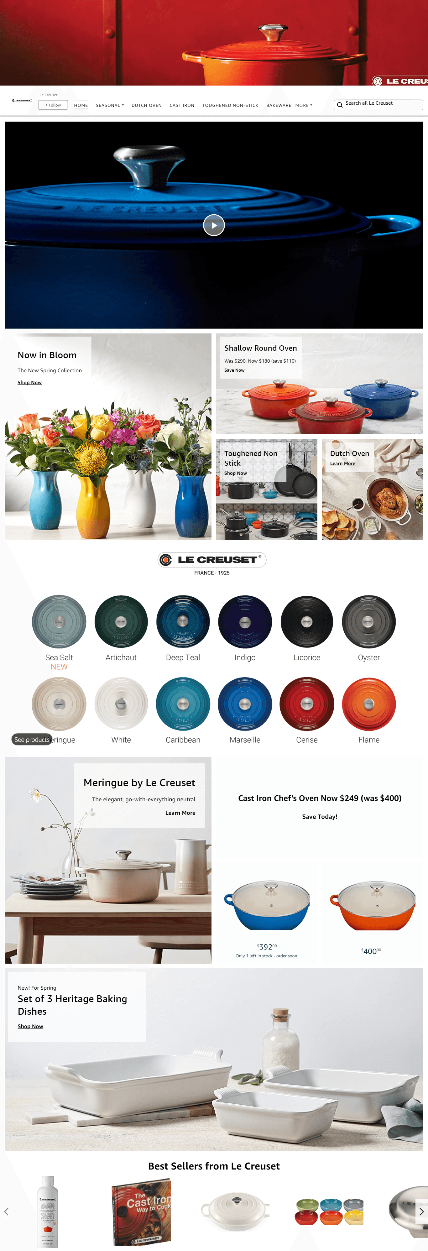 Amazon.com  Le Creuset: Storefront
