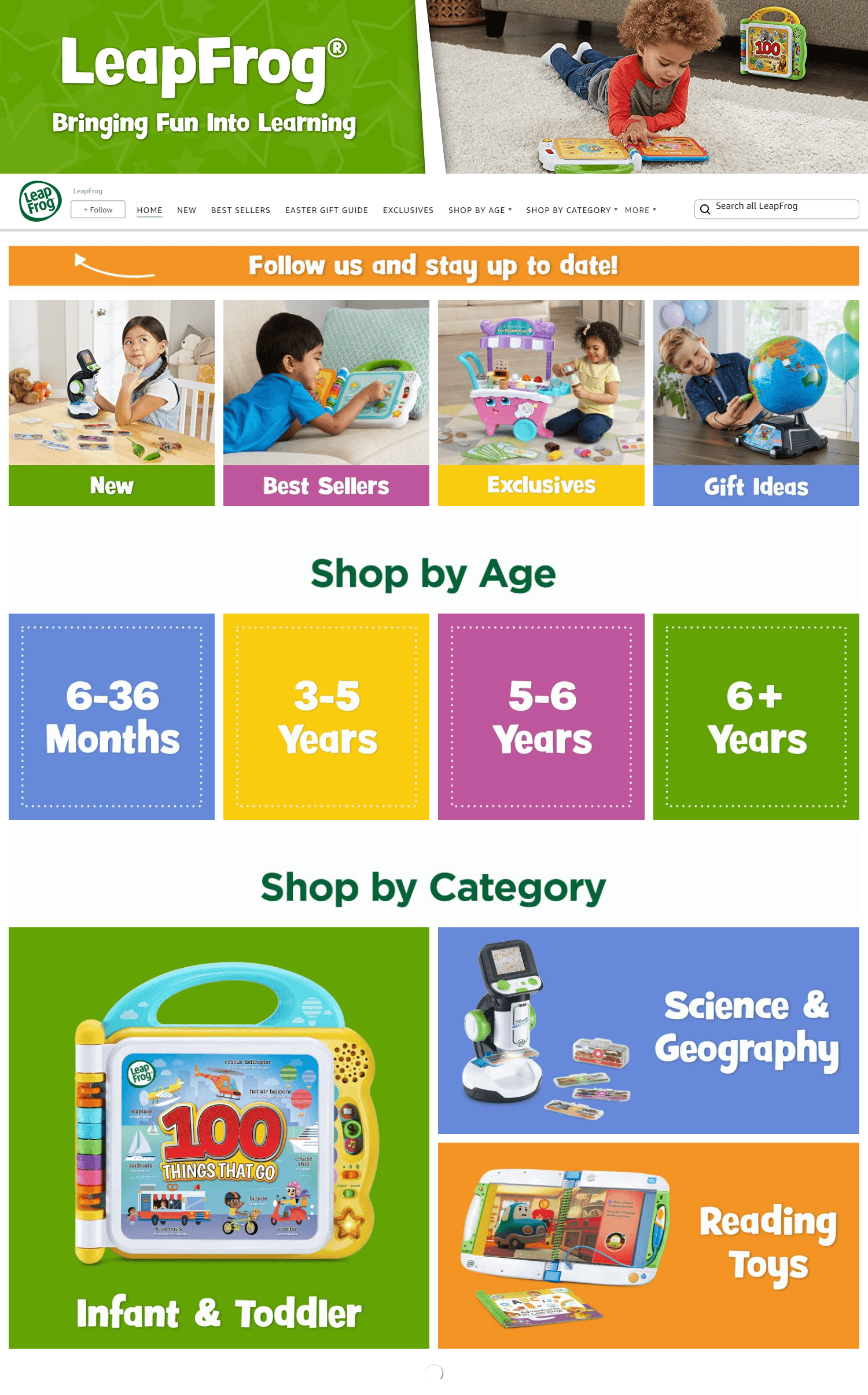 Amazon.com  LeapFrog: Storefront