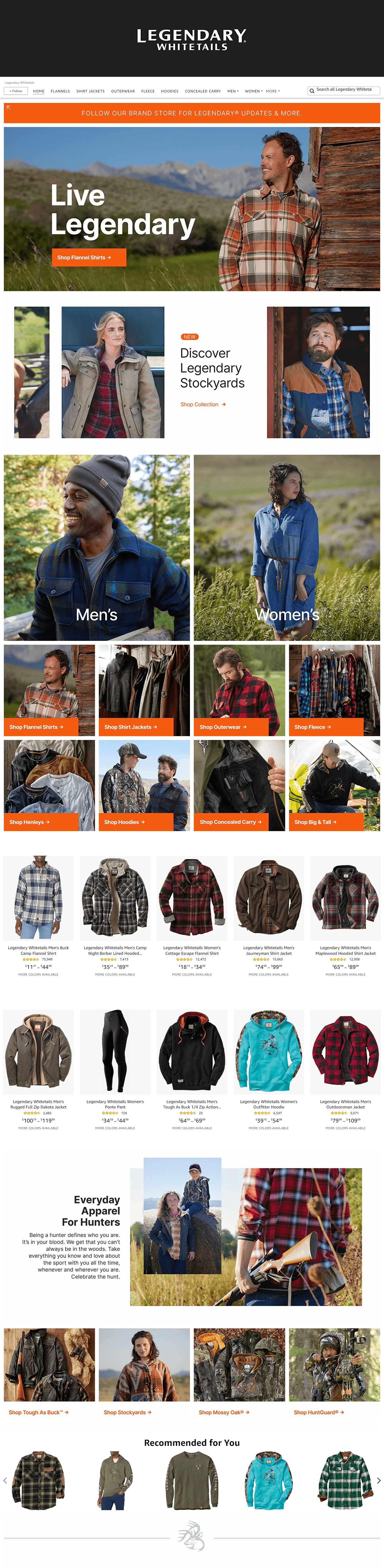 Amazon.com  Legendary Whitetails: Storefront