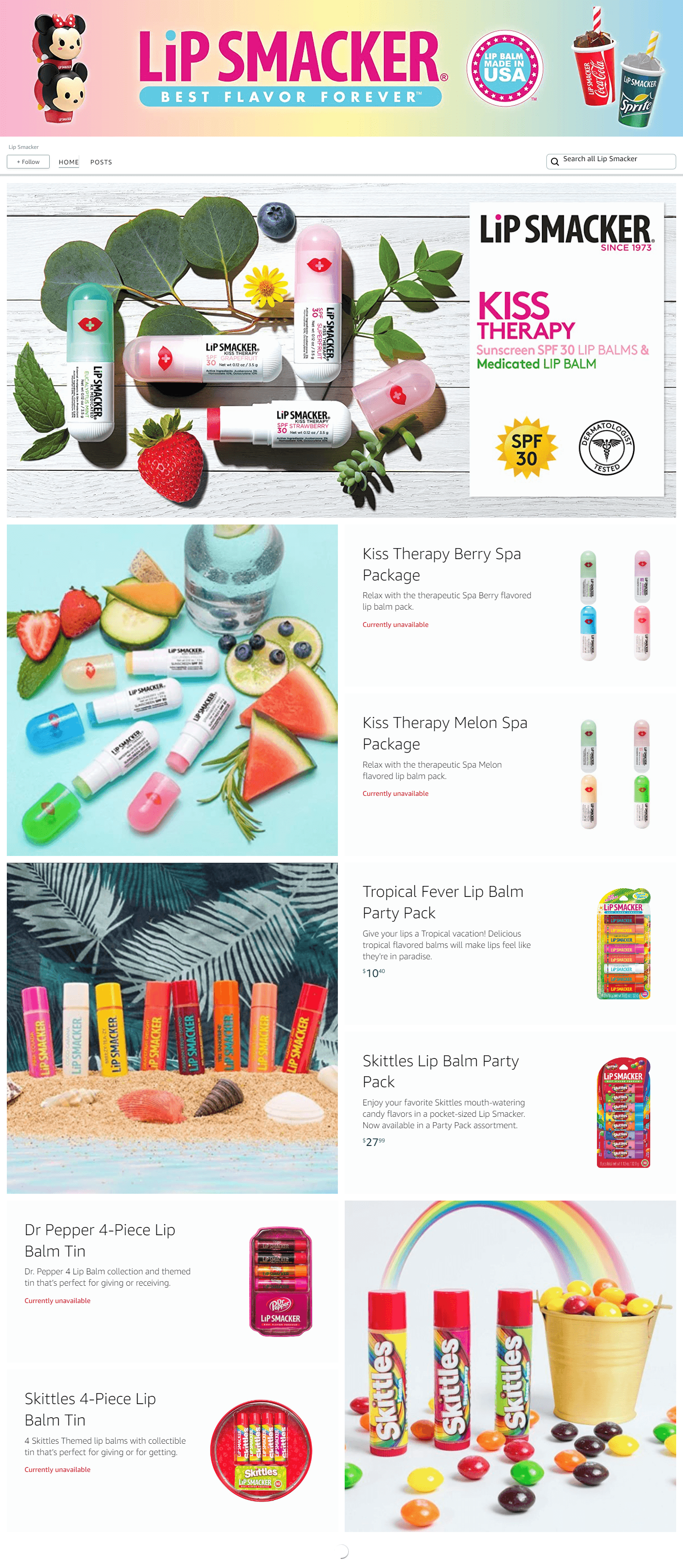 Amazon.com  Lip Smacker: Storefront