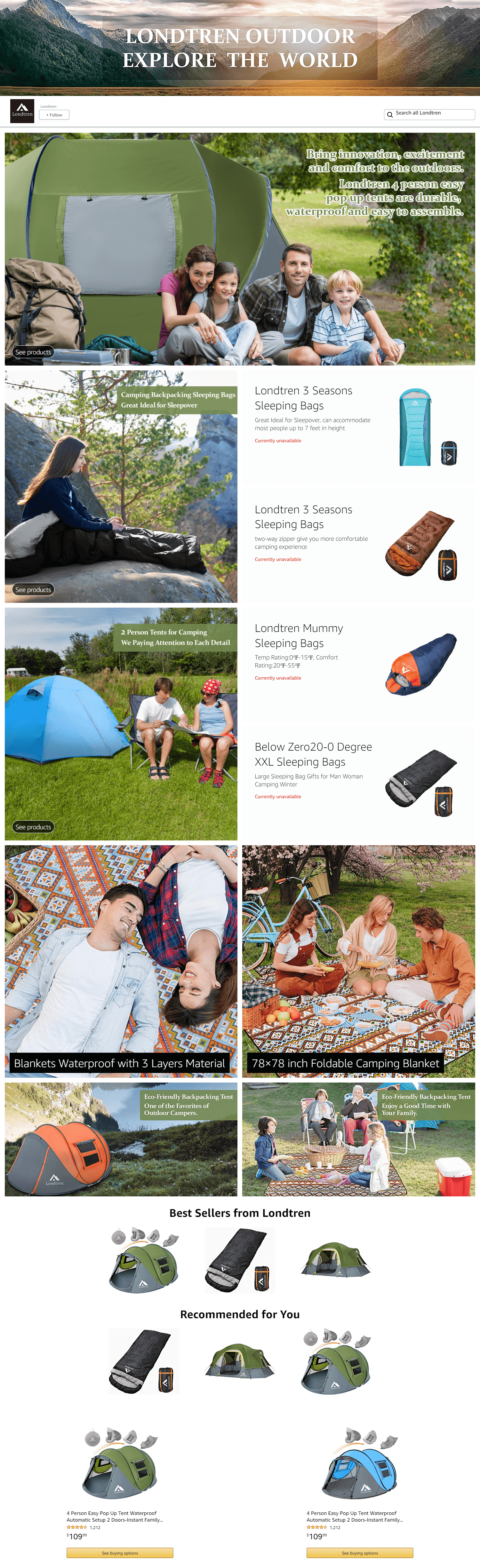 Amazon.com  Londtren: Storefront