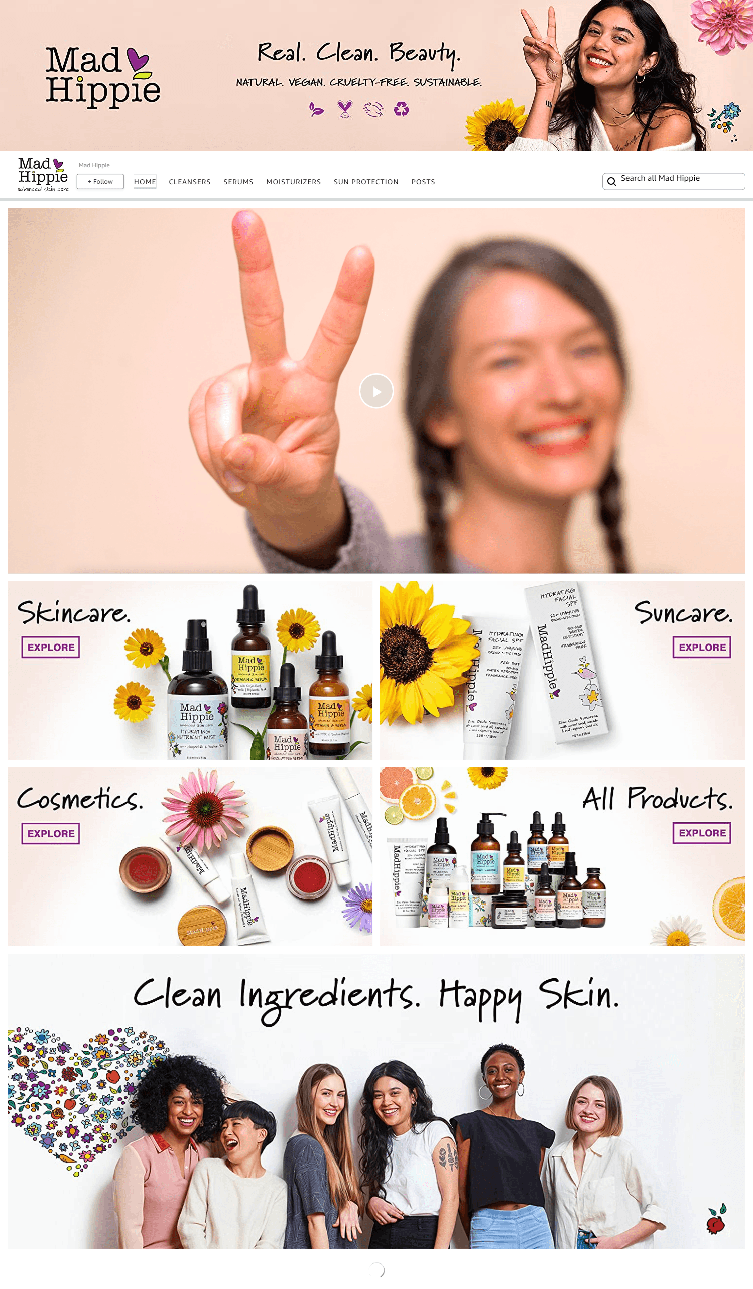 Amazon.com  Mad Hippie: Storefront