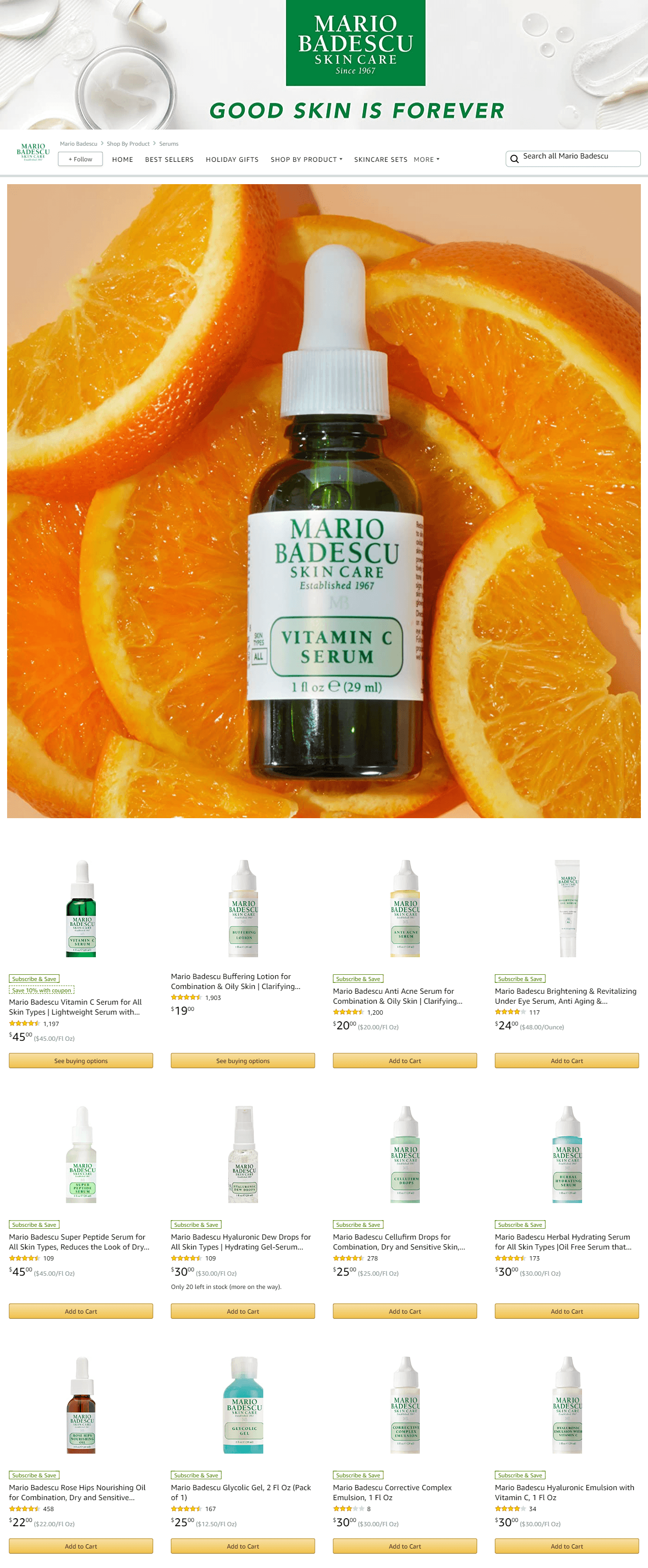 Amazon.com  Mario Badescu  Serums: Storefront
