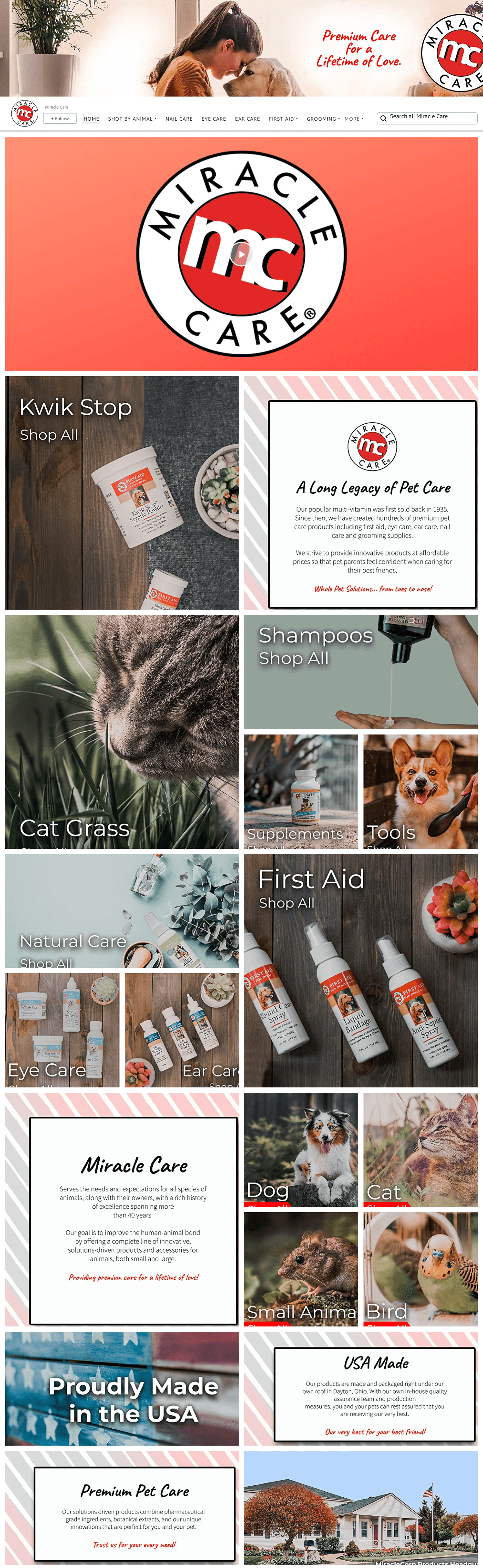 Amazon.com  Miracle Care: Storefront