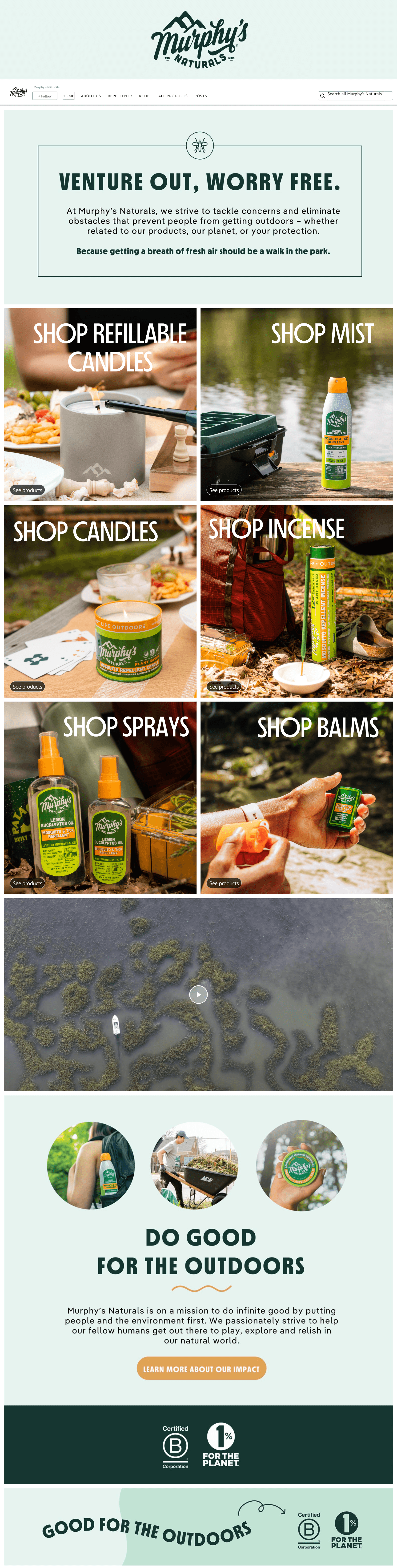 Murphy's Naturals: Storefront