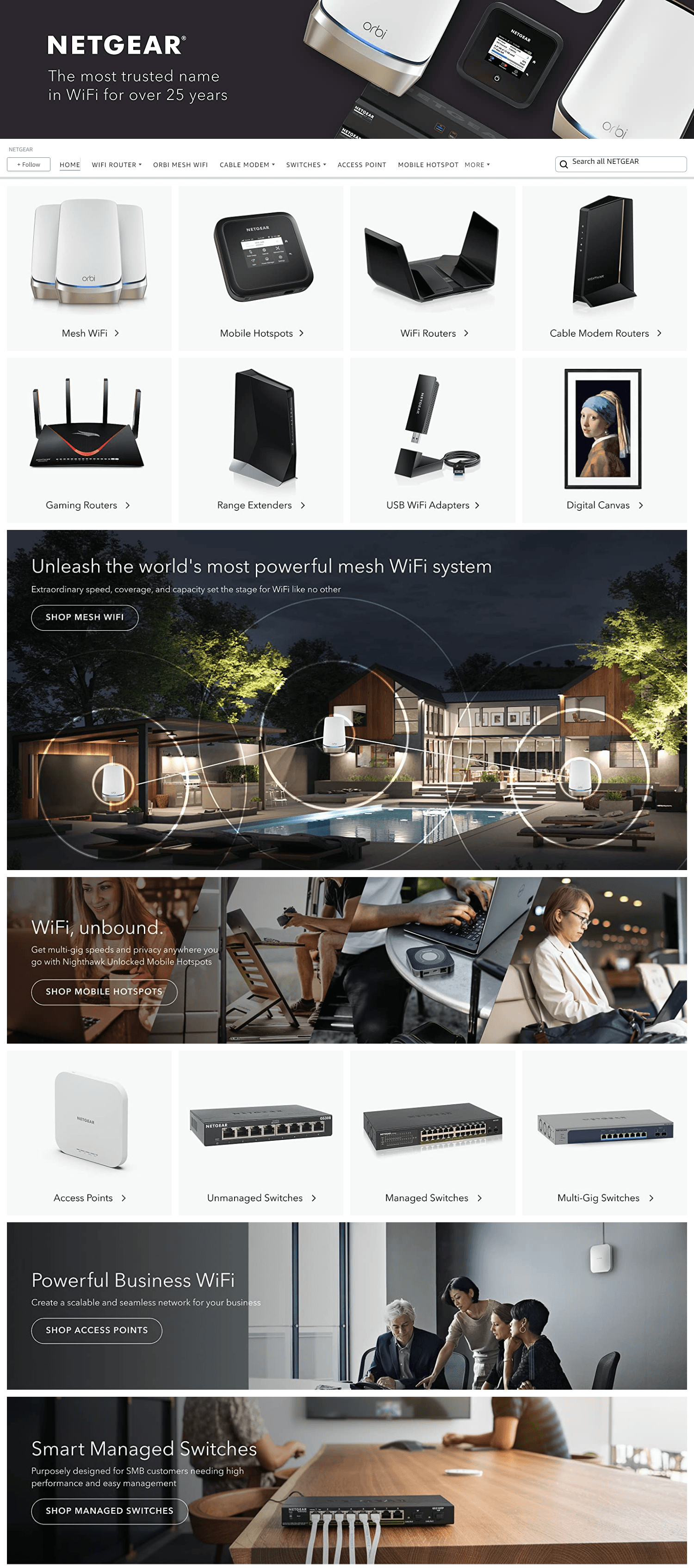 Amazon.com  NETGEAR: Storefront