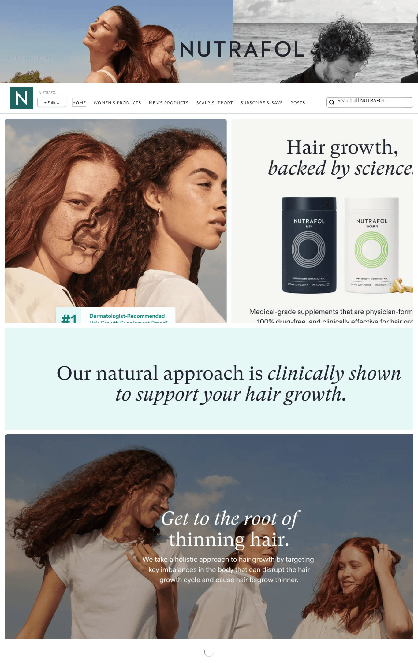 Amazon.com  NUTRAFOL: Storefront