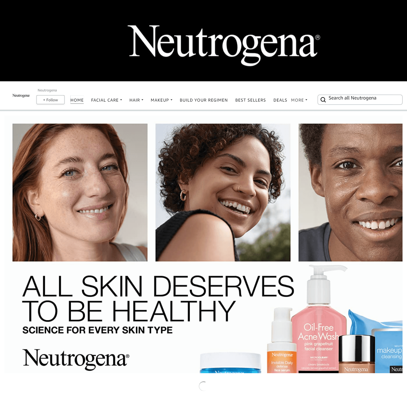 Amazon.com  Neutrogena: Storefront