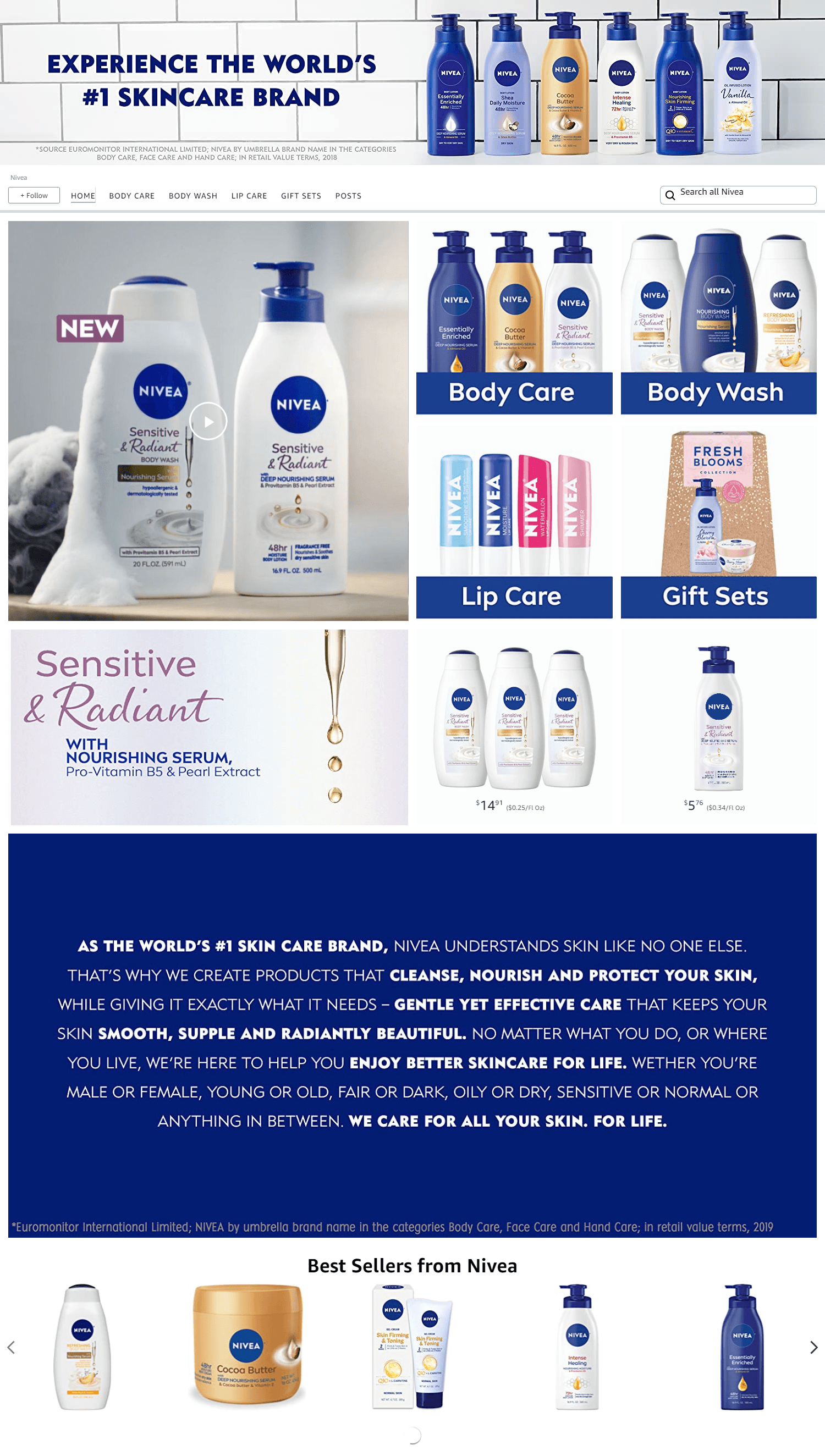 Amazon.com  Nivea: Storefront