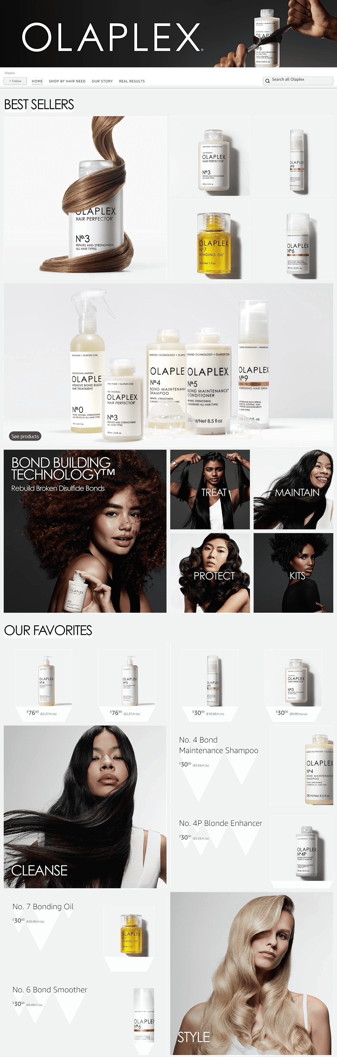 Amazon.com  Olaplex: Storefront