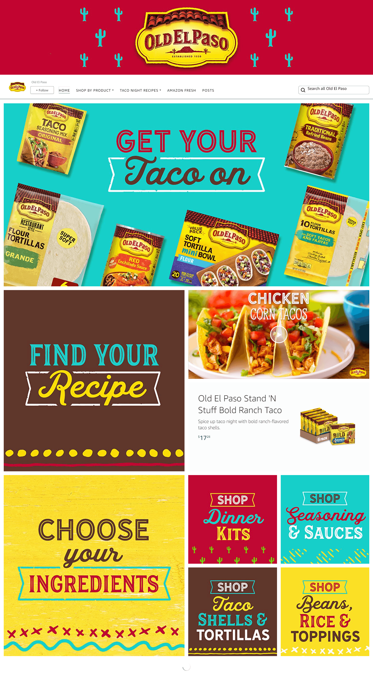 Amazon.com  Old El Paso: Storefront