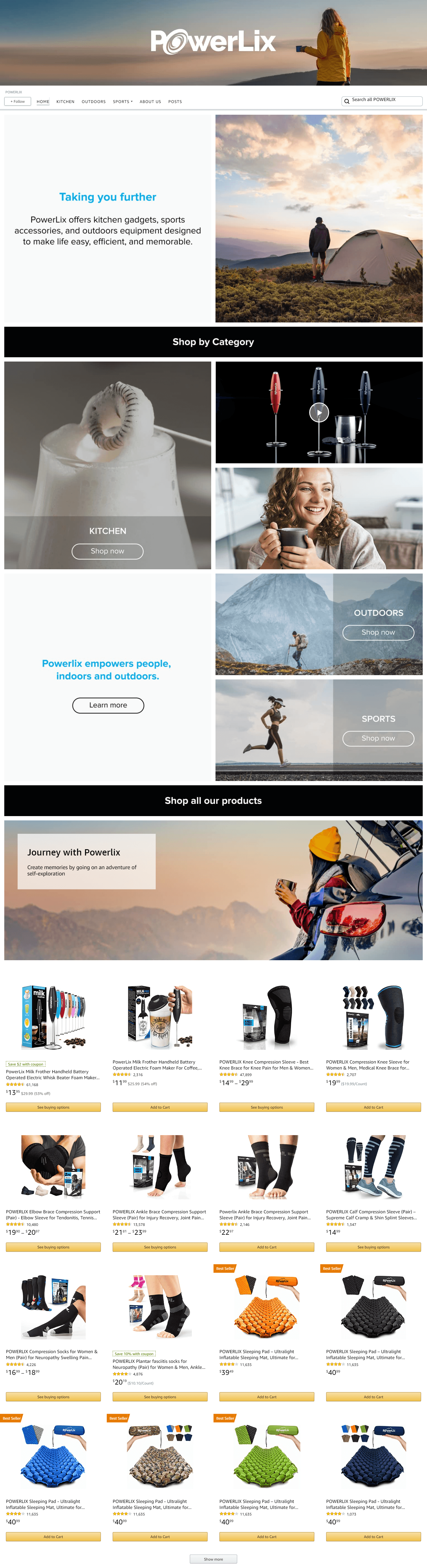 Amazon.com  POWERLIX: Storefront