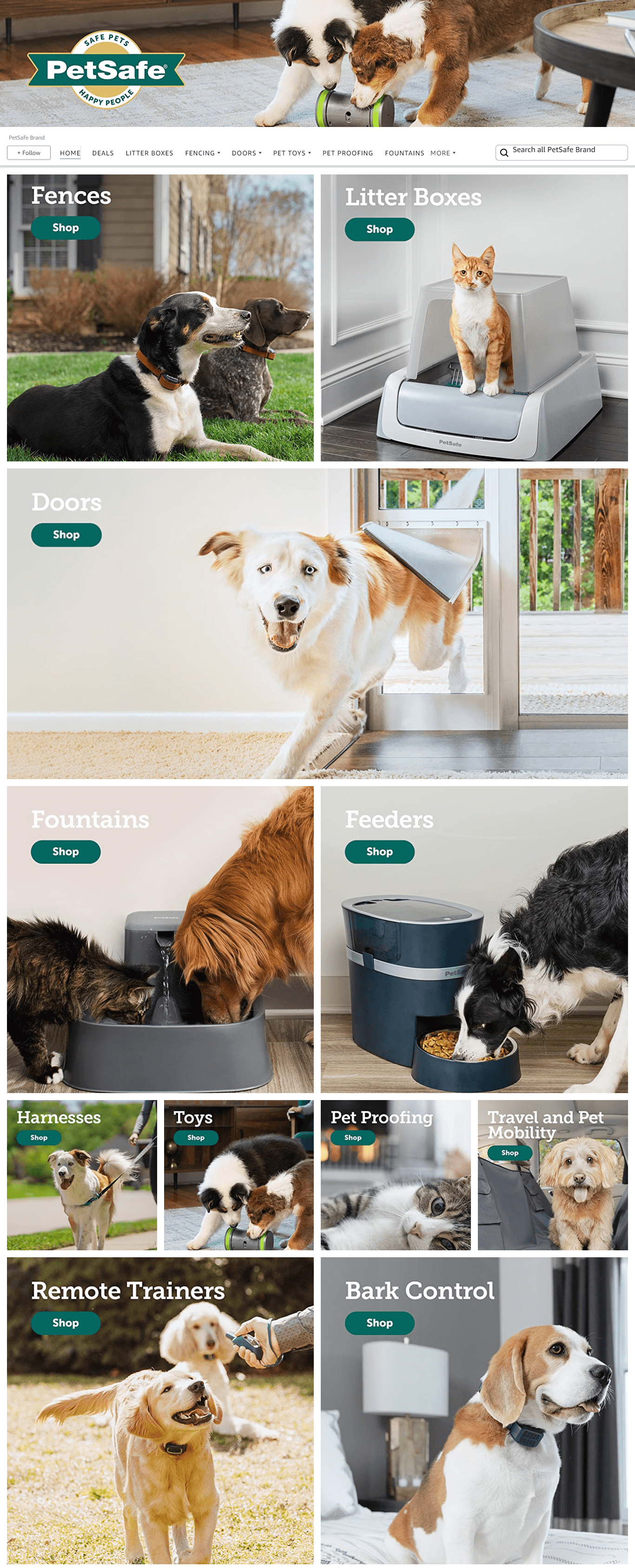 Amazon.com  PetSafe Brand: Storefront