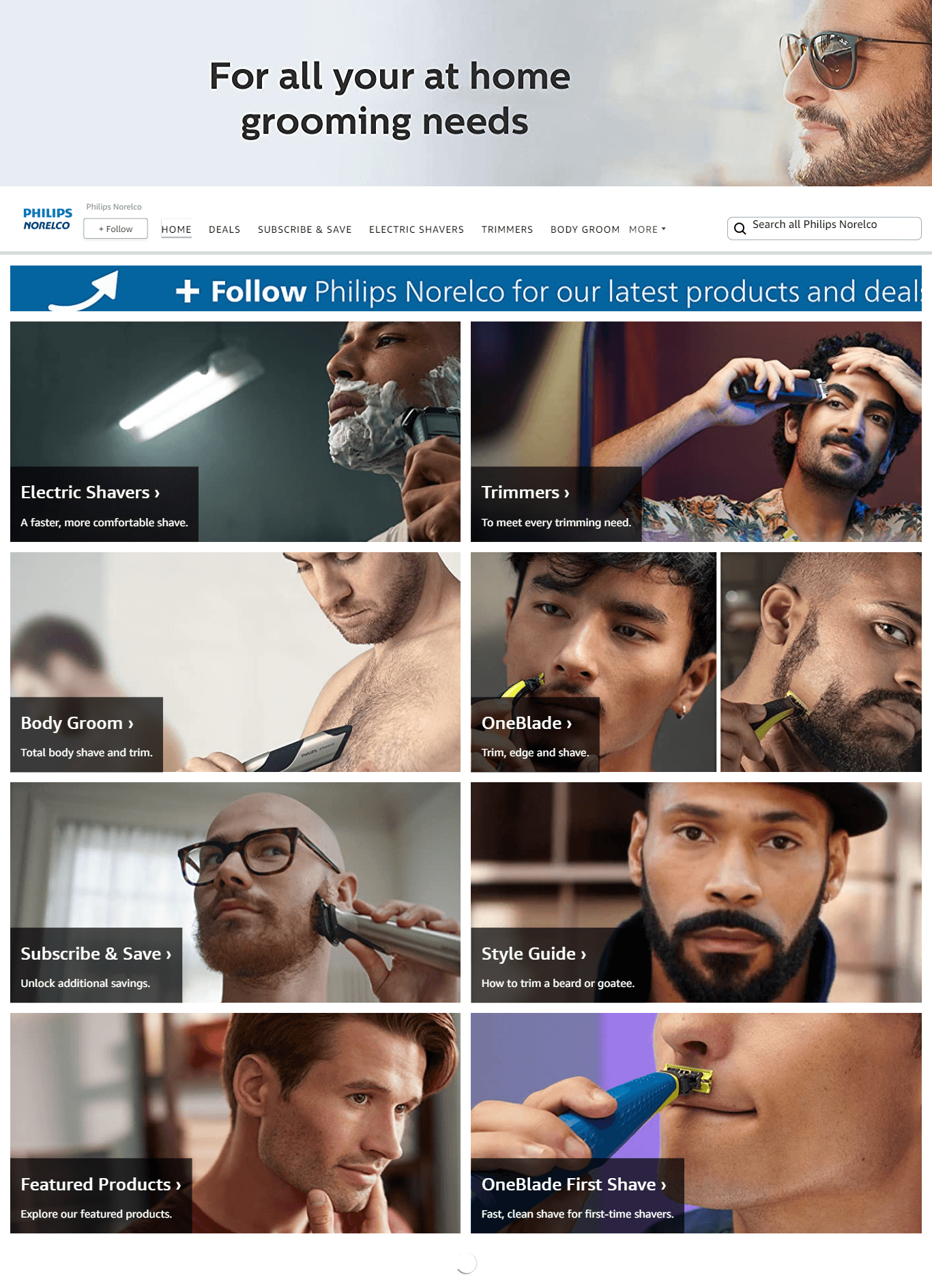 Amazon.com  Philips Norelco: Storefront