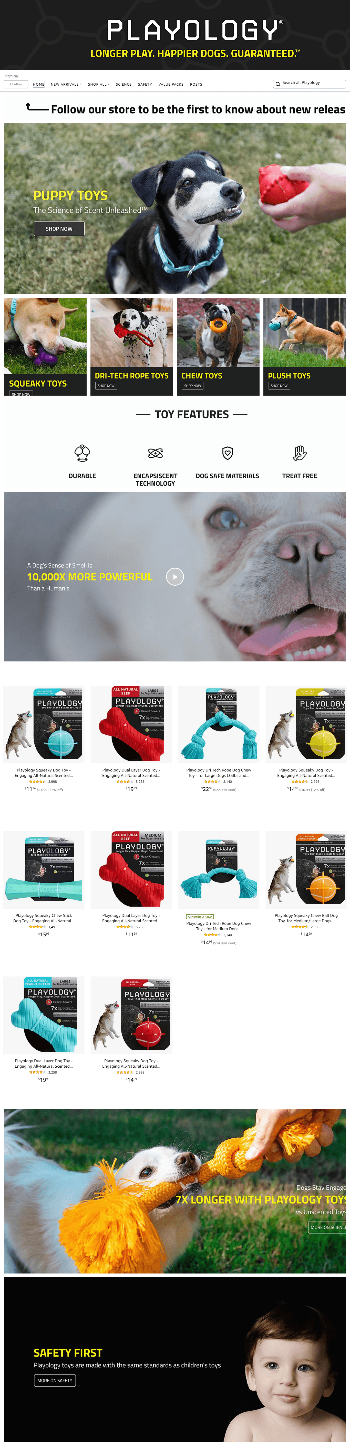 Amazon.com  Playology: Storefront