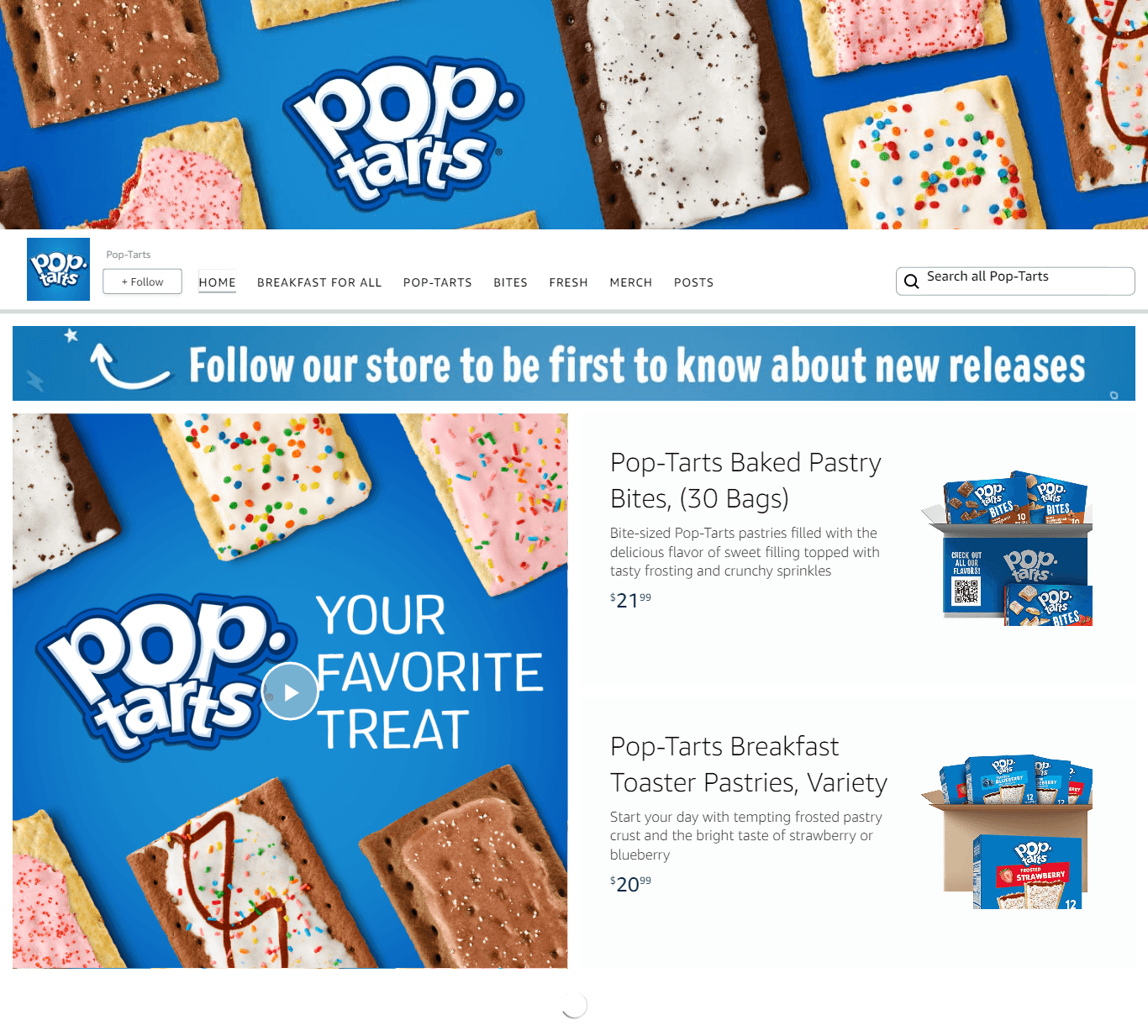 Amazon.com  Pop-Tarts: Storefront