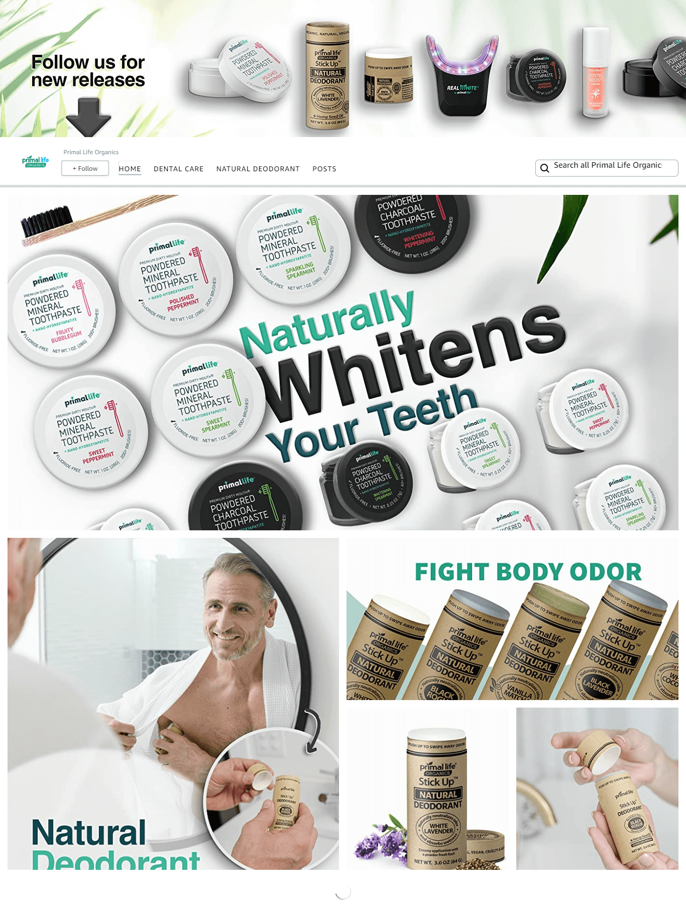 Amazon.com  Primal Life Organics: Storefront