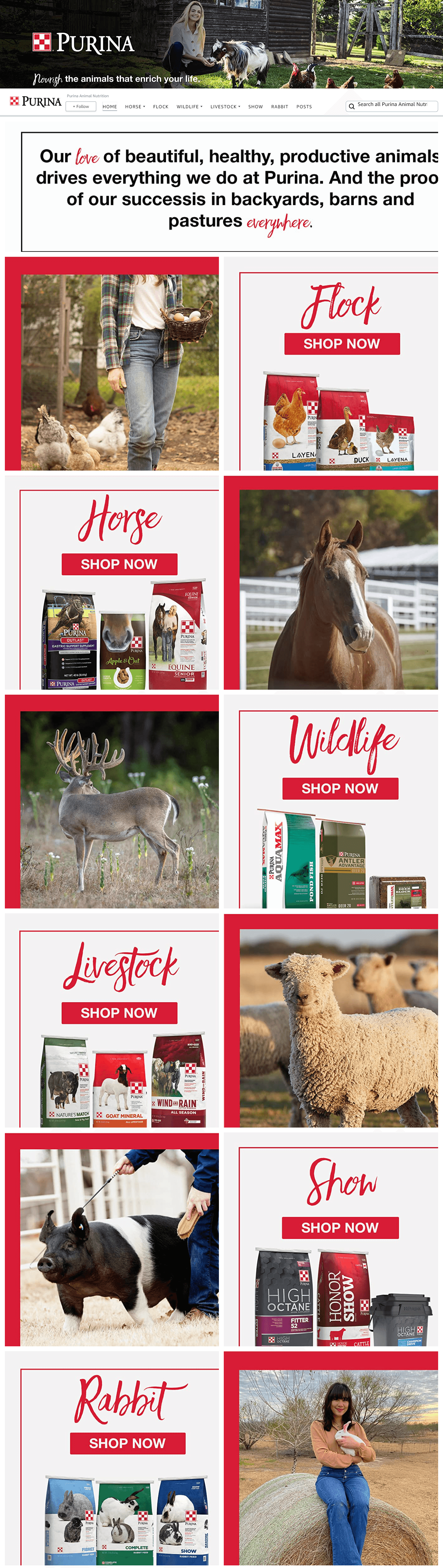 Storefront for Amazon.com  Purina Animal Nutrition