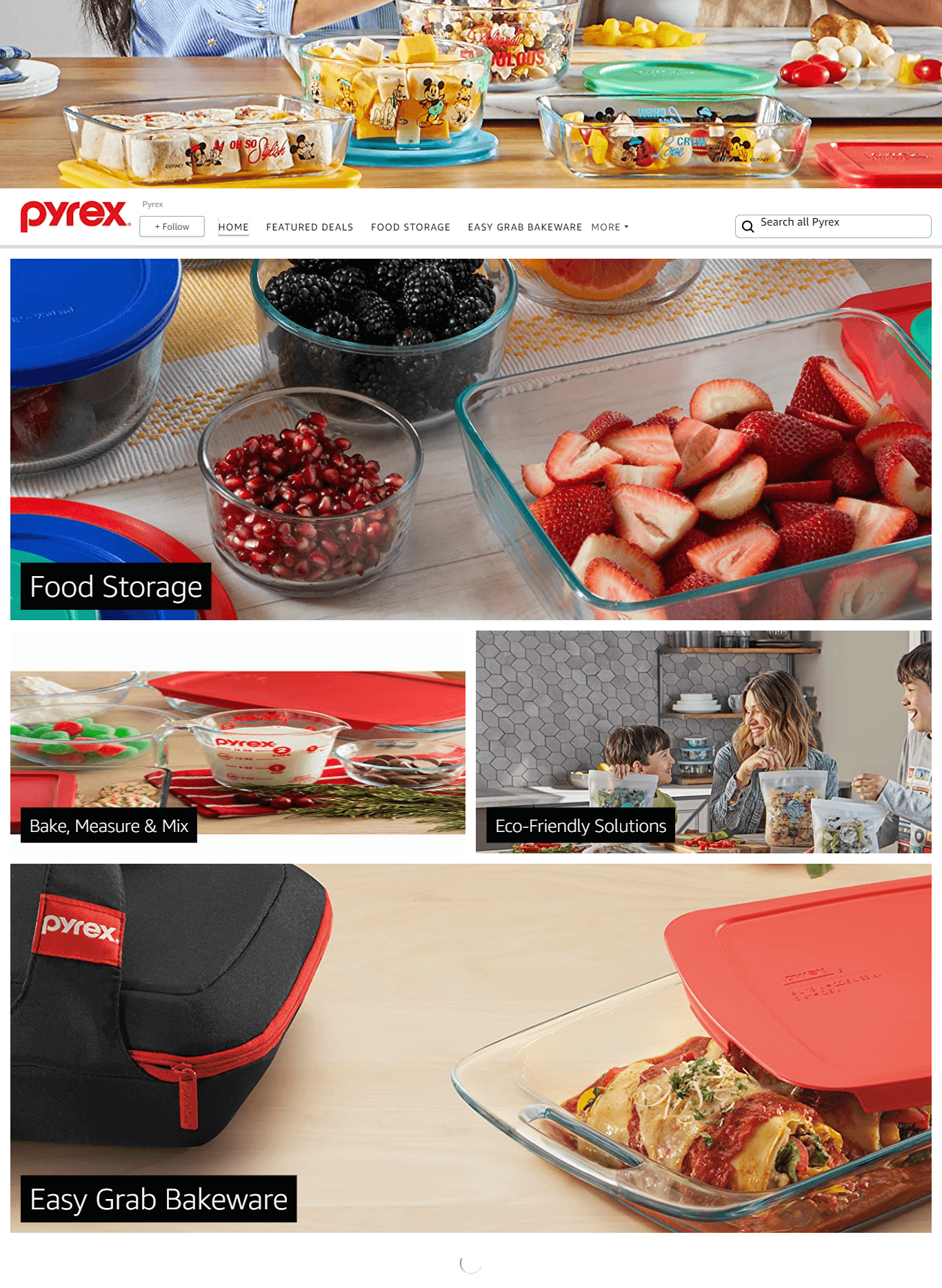 Amazon.com  Pyrex: Storefront